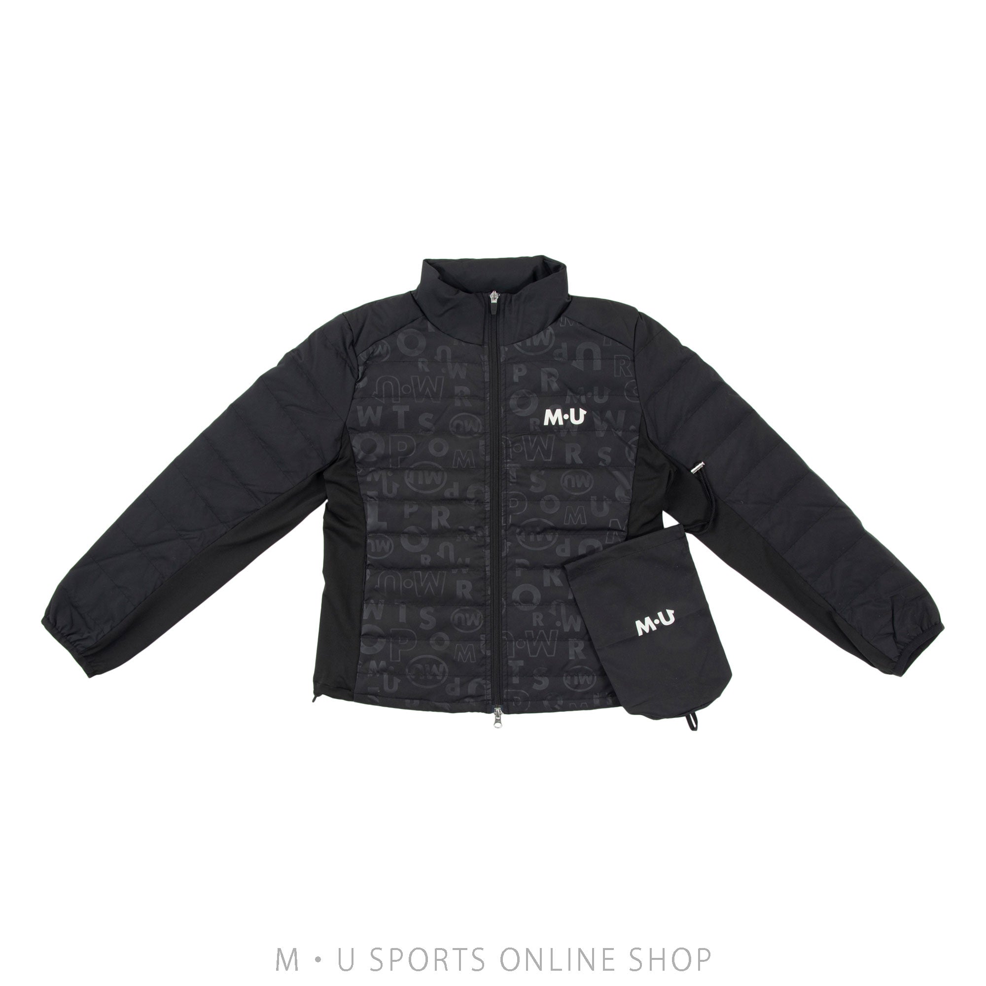 ライトダウンロゴ総柄ブルゾン(701J6650)