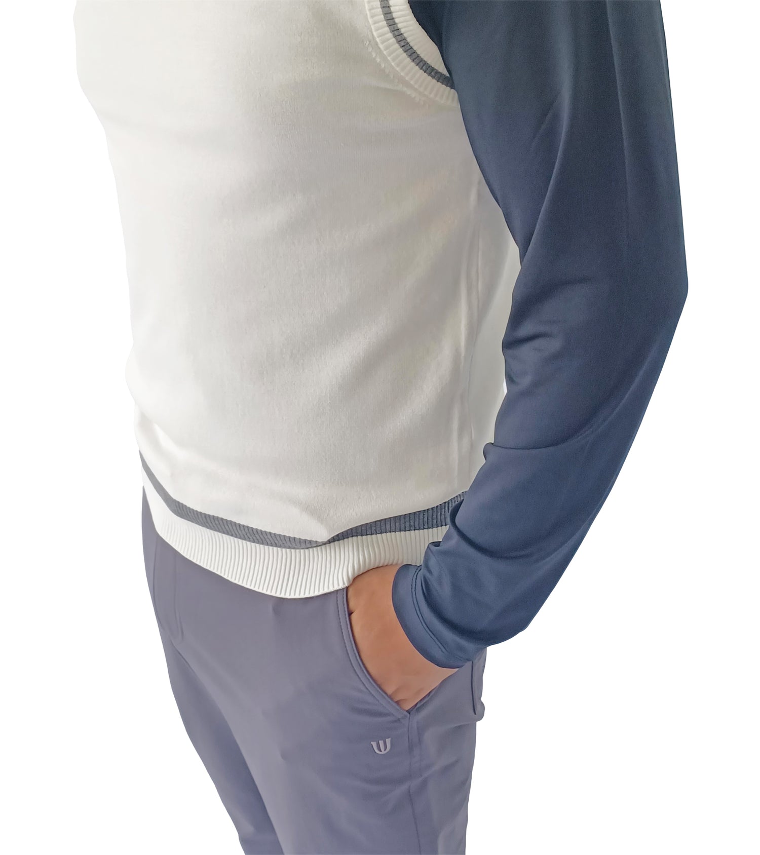 メンズVネックニットベスト