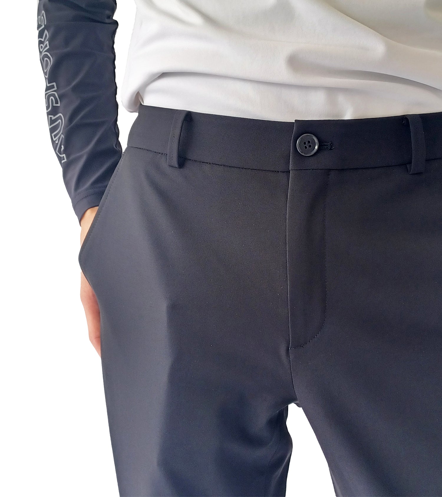 バックブランディングメンズパンツ