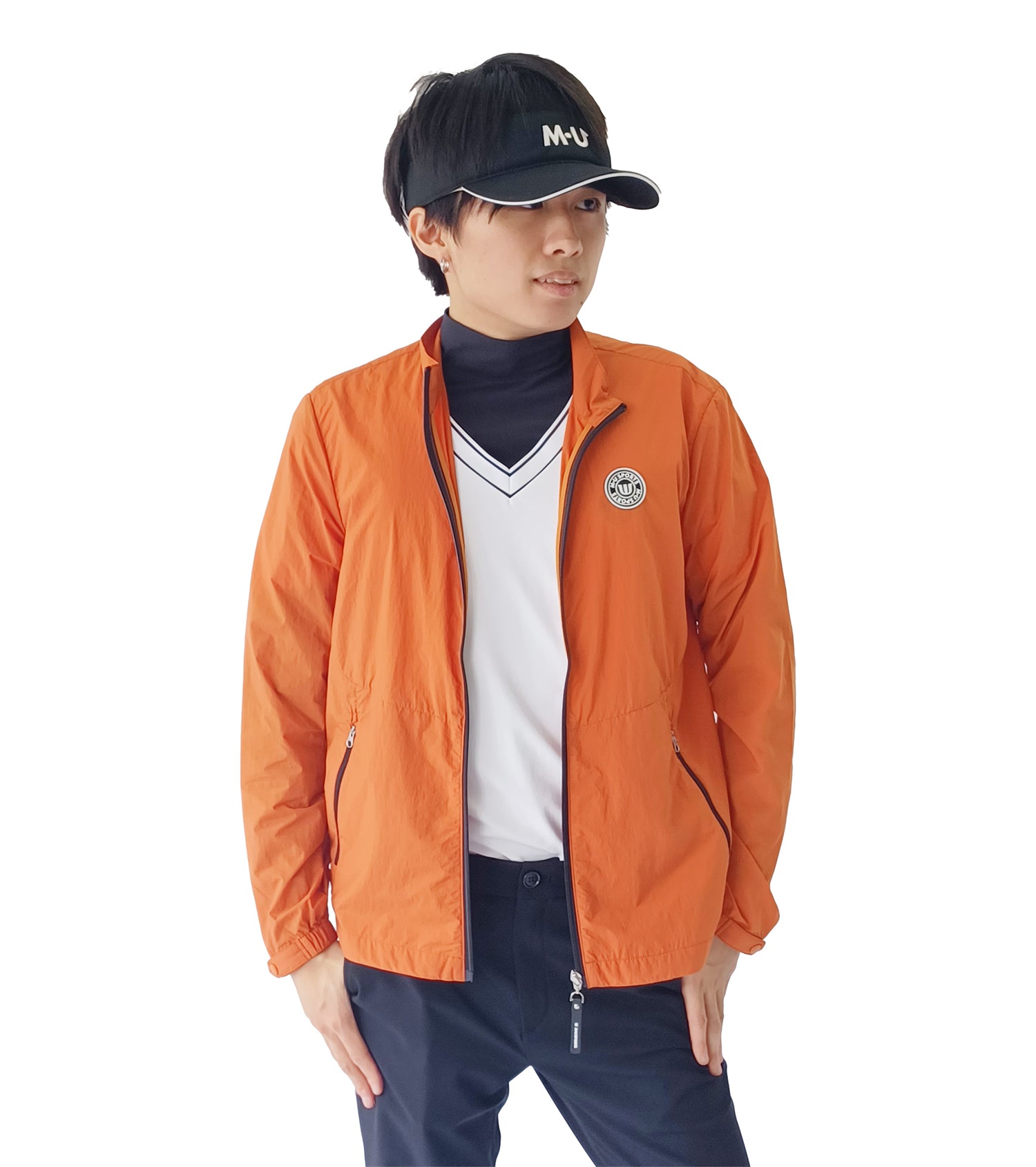 ウルトラライトメンズメッシュブルゾン