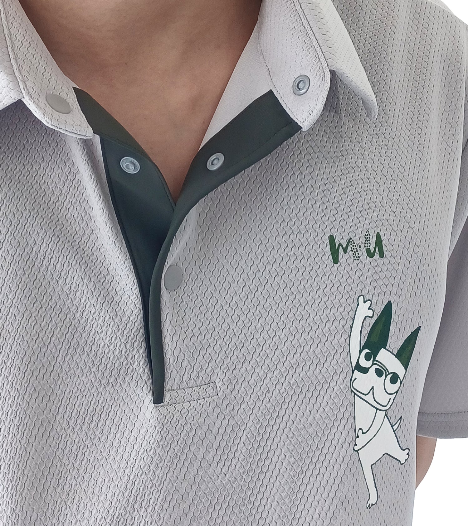 メンズ半袖ハイブリッドシャツ