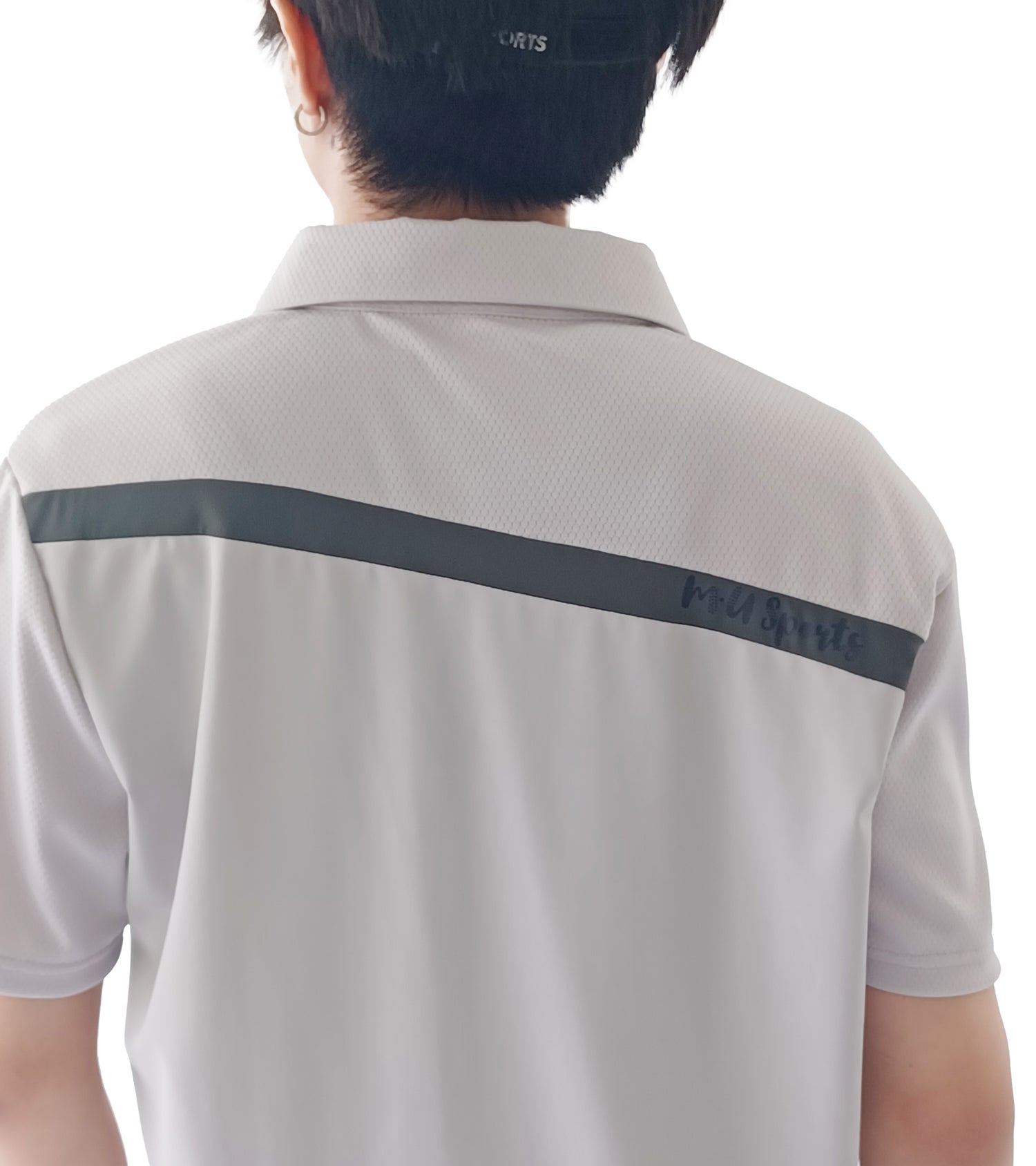 メンズ半袖ハイブリッドシャツ