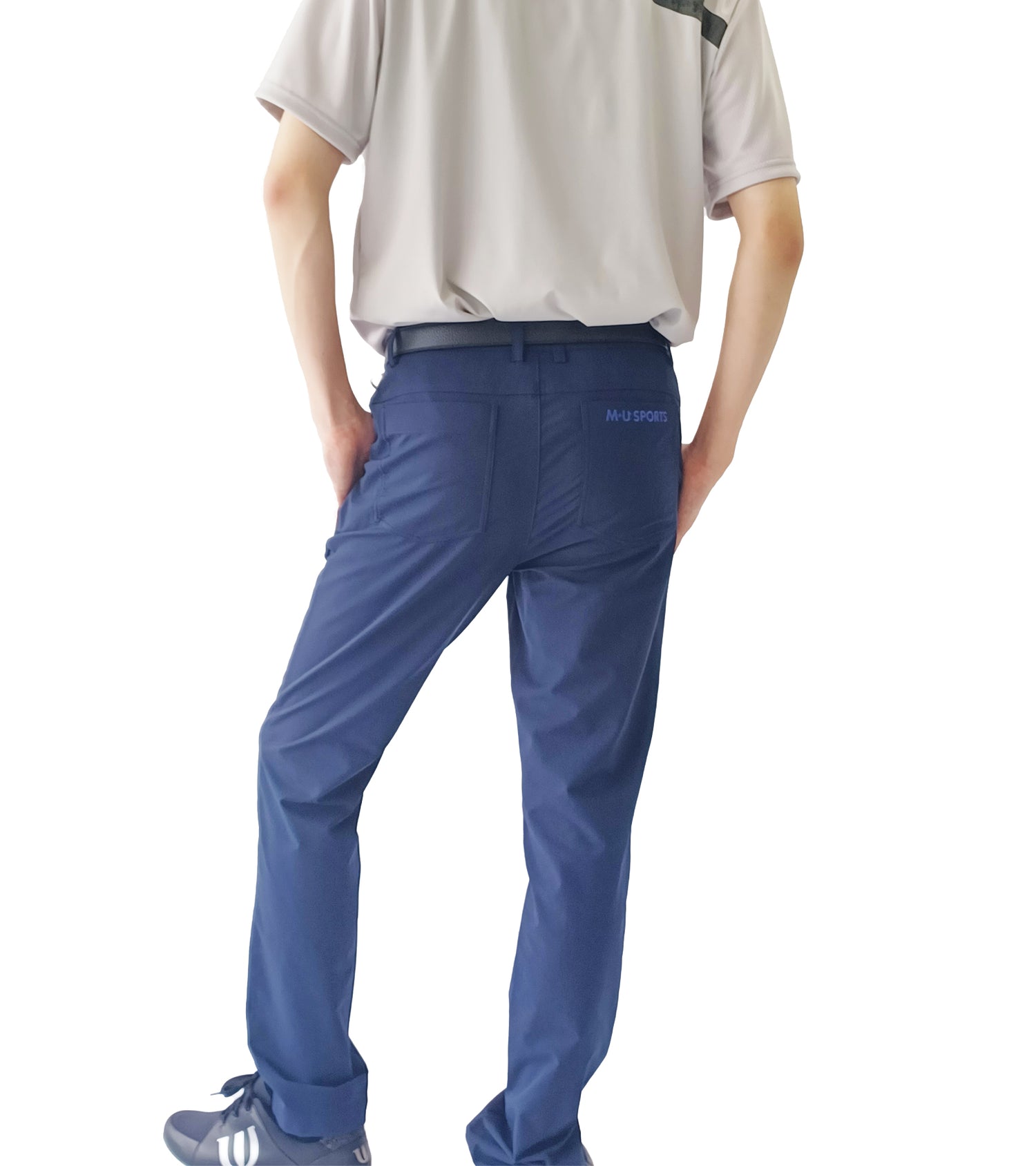 メンズコットンライクカジュアルチノパンツ