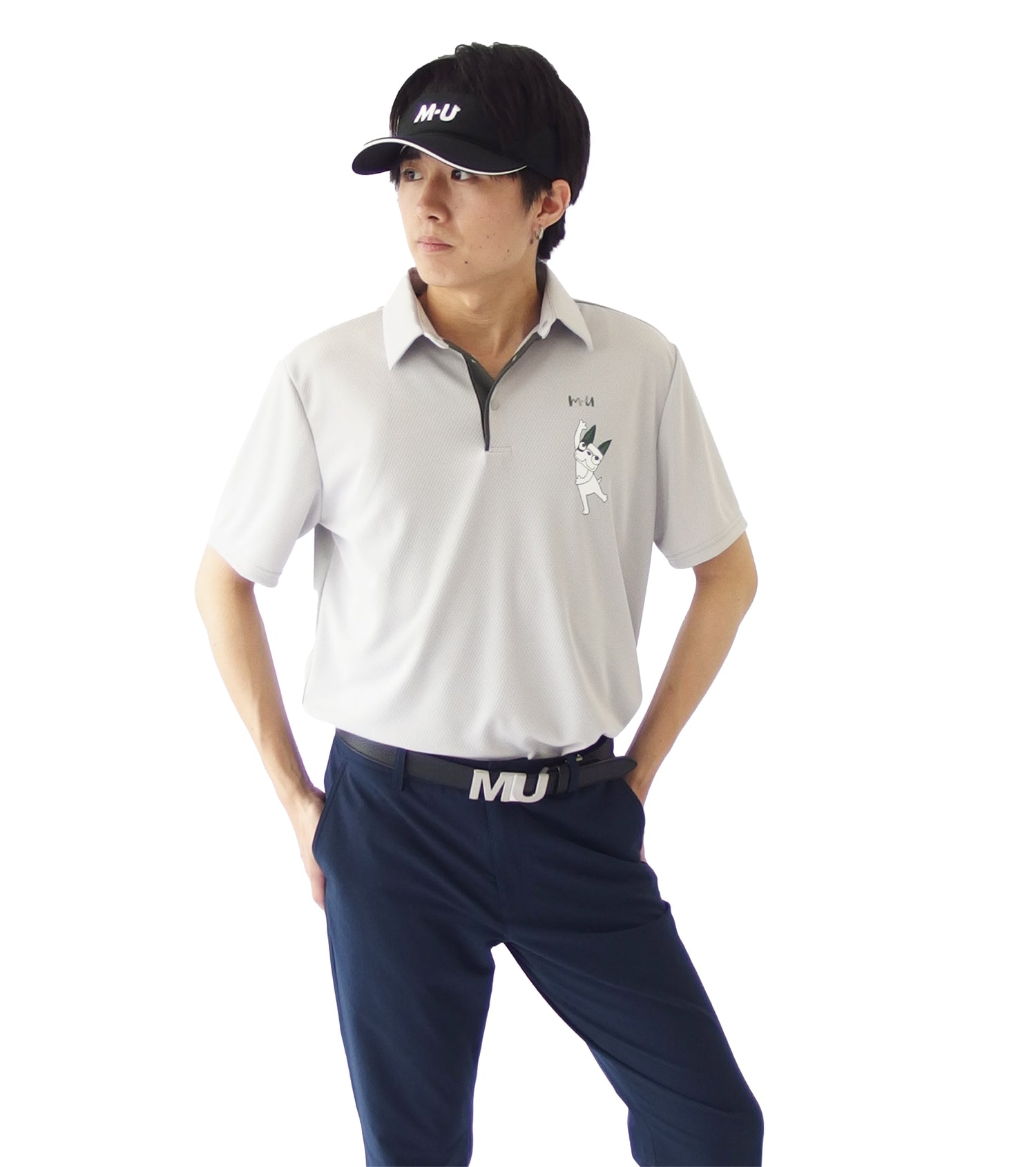 メンズコットンライクカジュアルチノパンツ