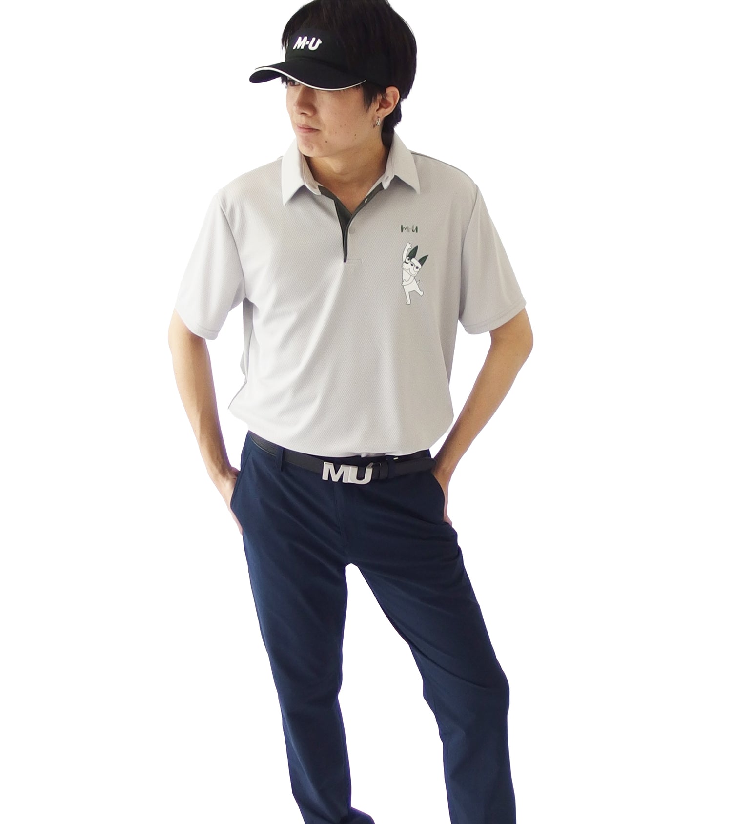 メンズコットンライクカジュアルチノパンツ