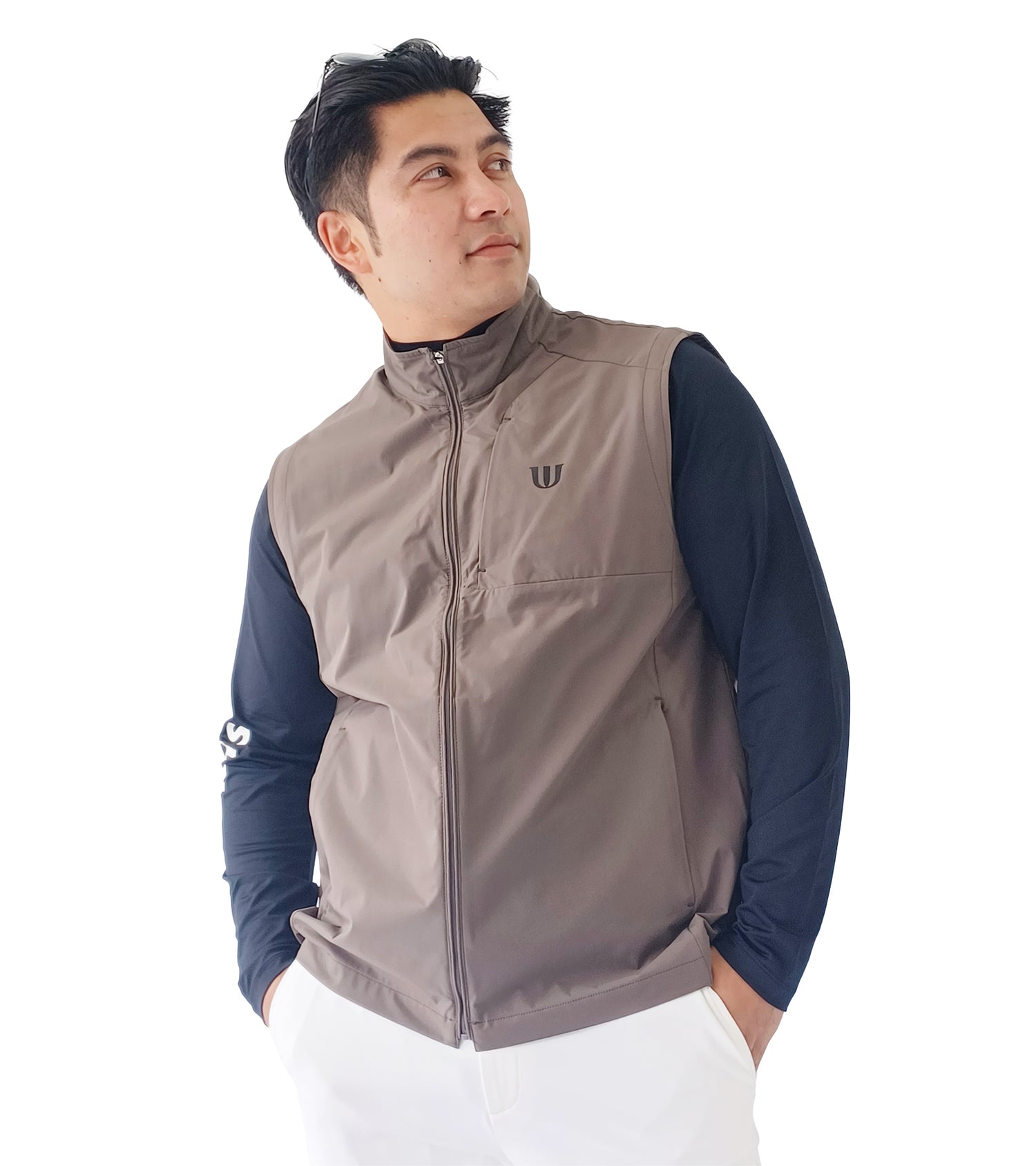 メンズウィンドブレーカーベスト