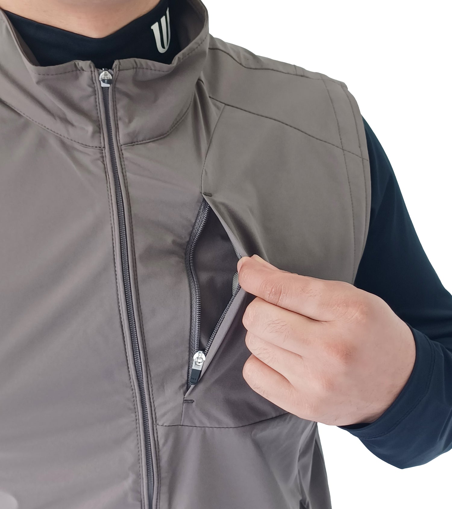 メンズウィンドブレーカーベスト