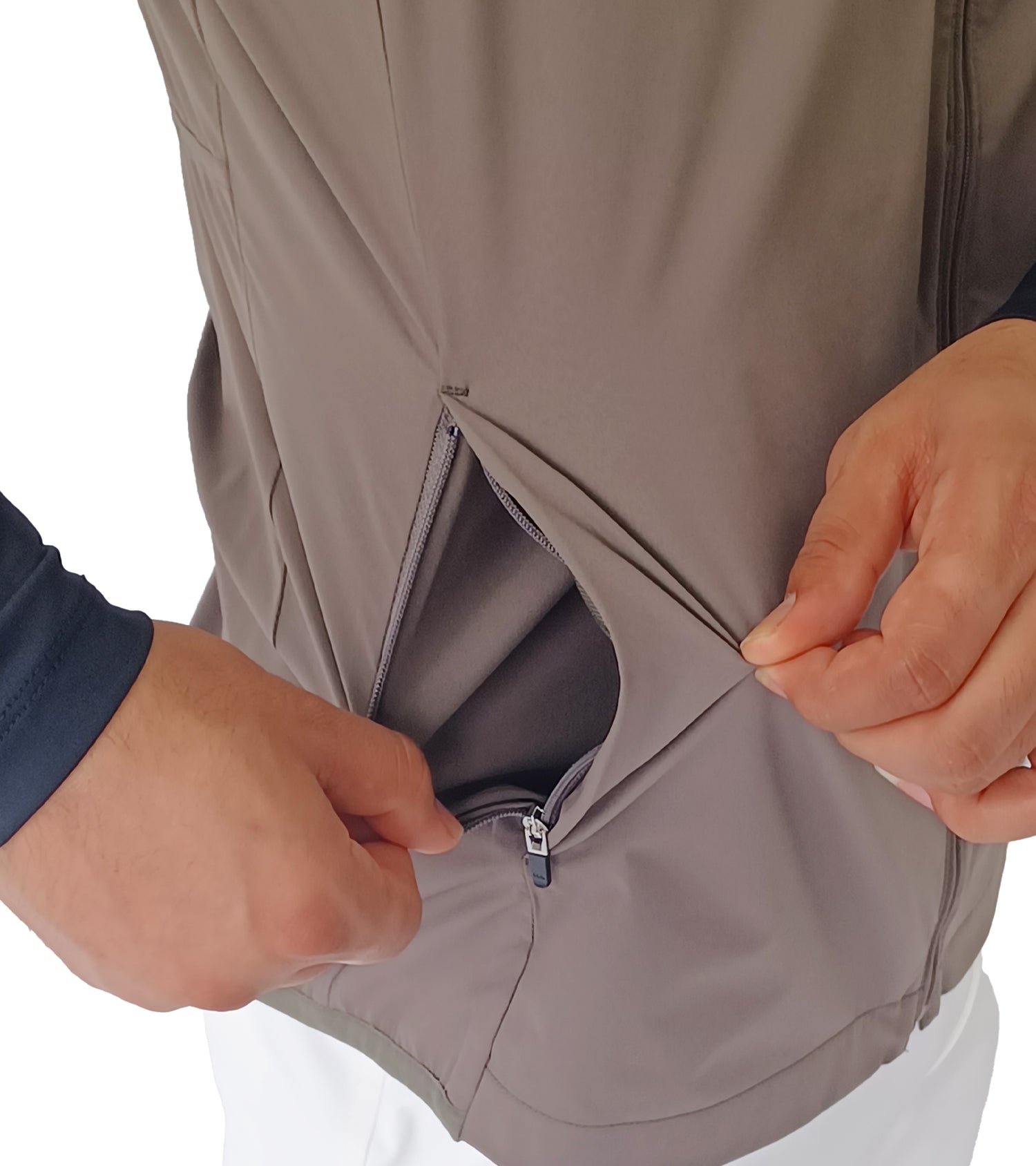 メンズウィンドブレーカーベスト