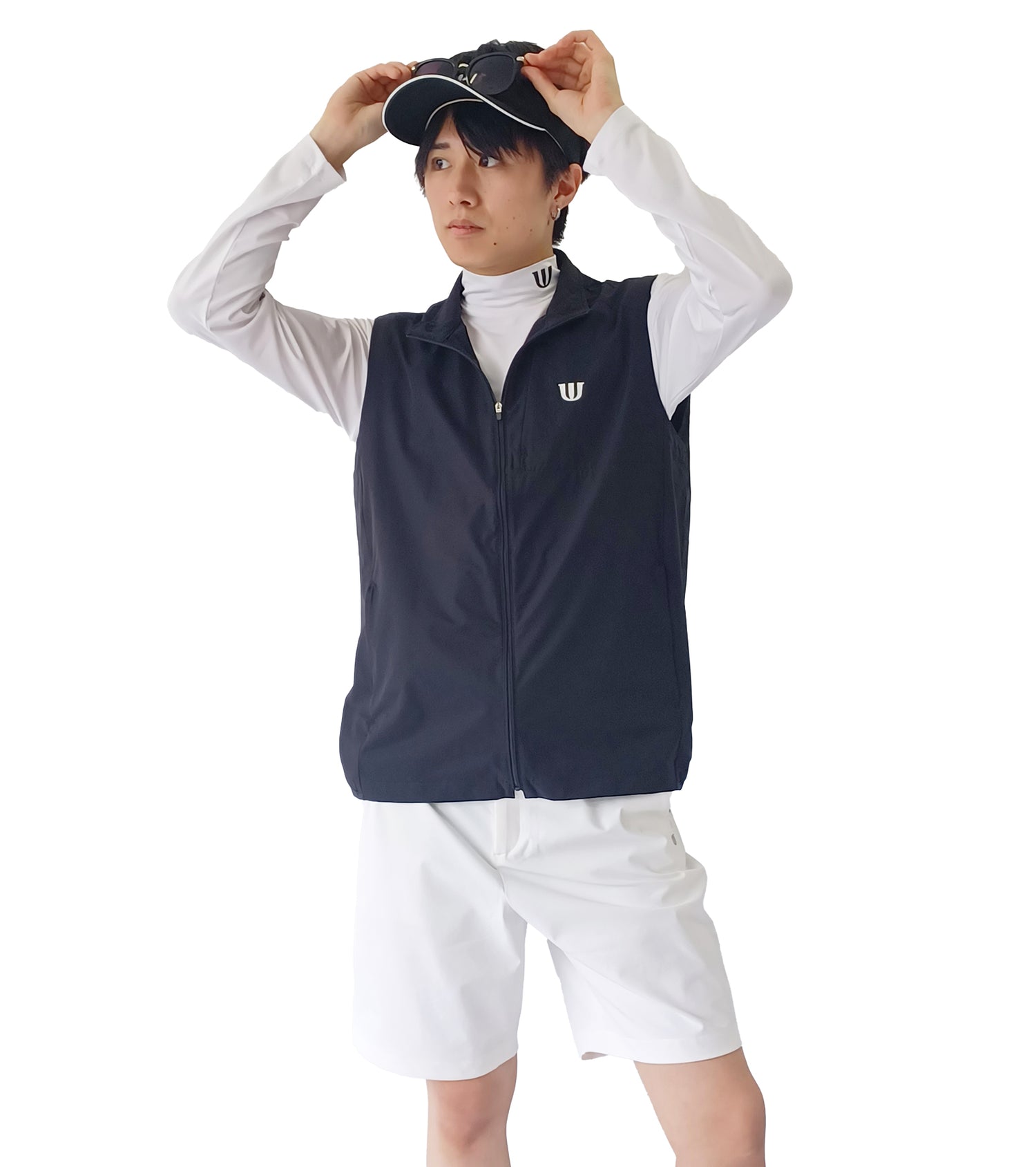 メンズウィンドブレーカーベスト