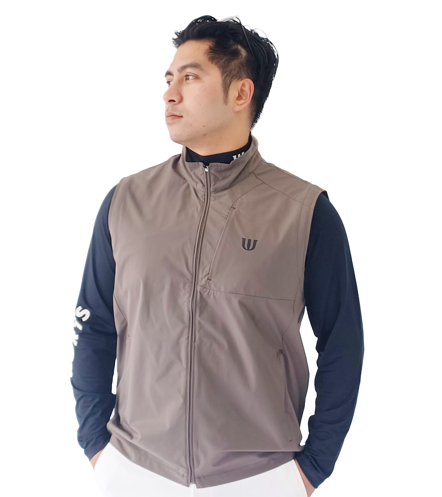 メンズウィンドブレーカーベスト