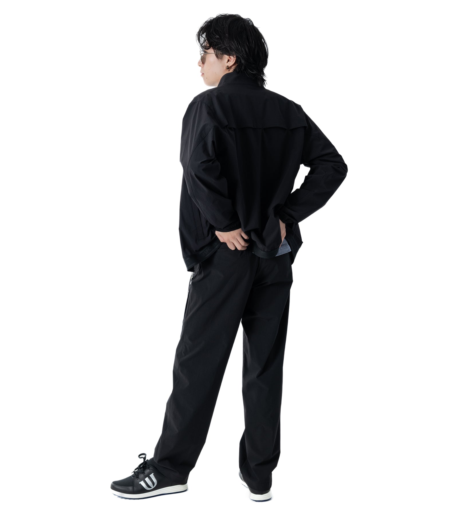 ハイネックメンズブルゾン