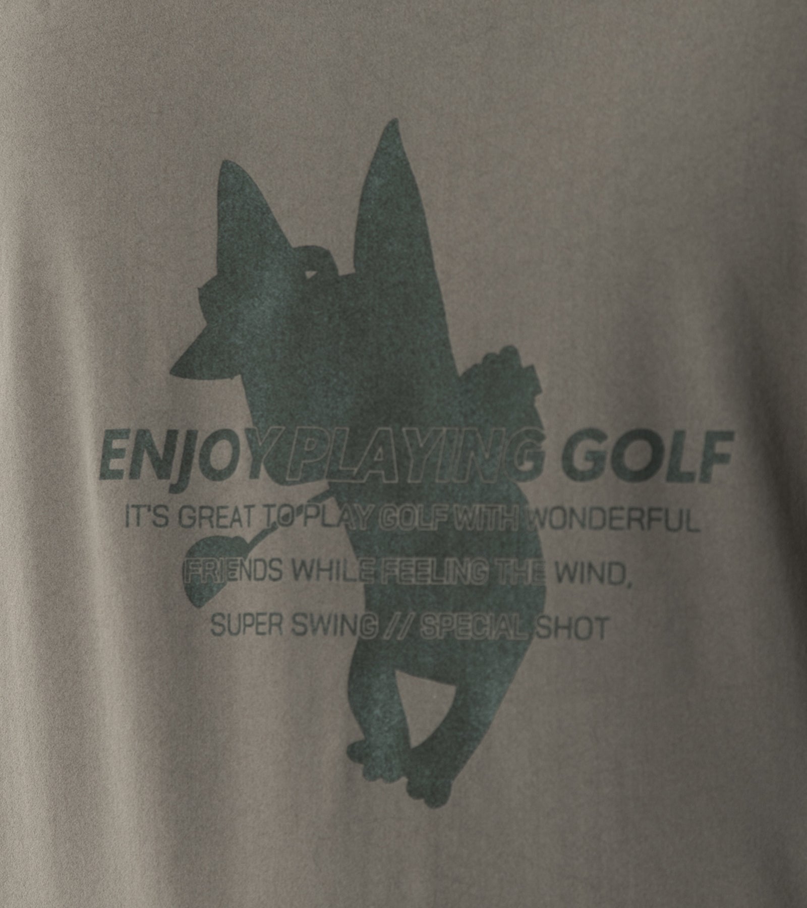 メンズアーモシルエット長袖モックネック