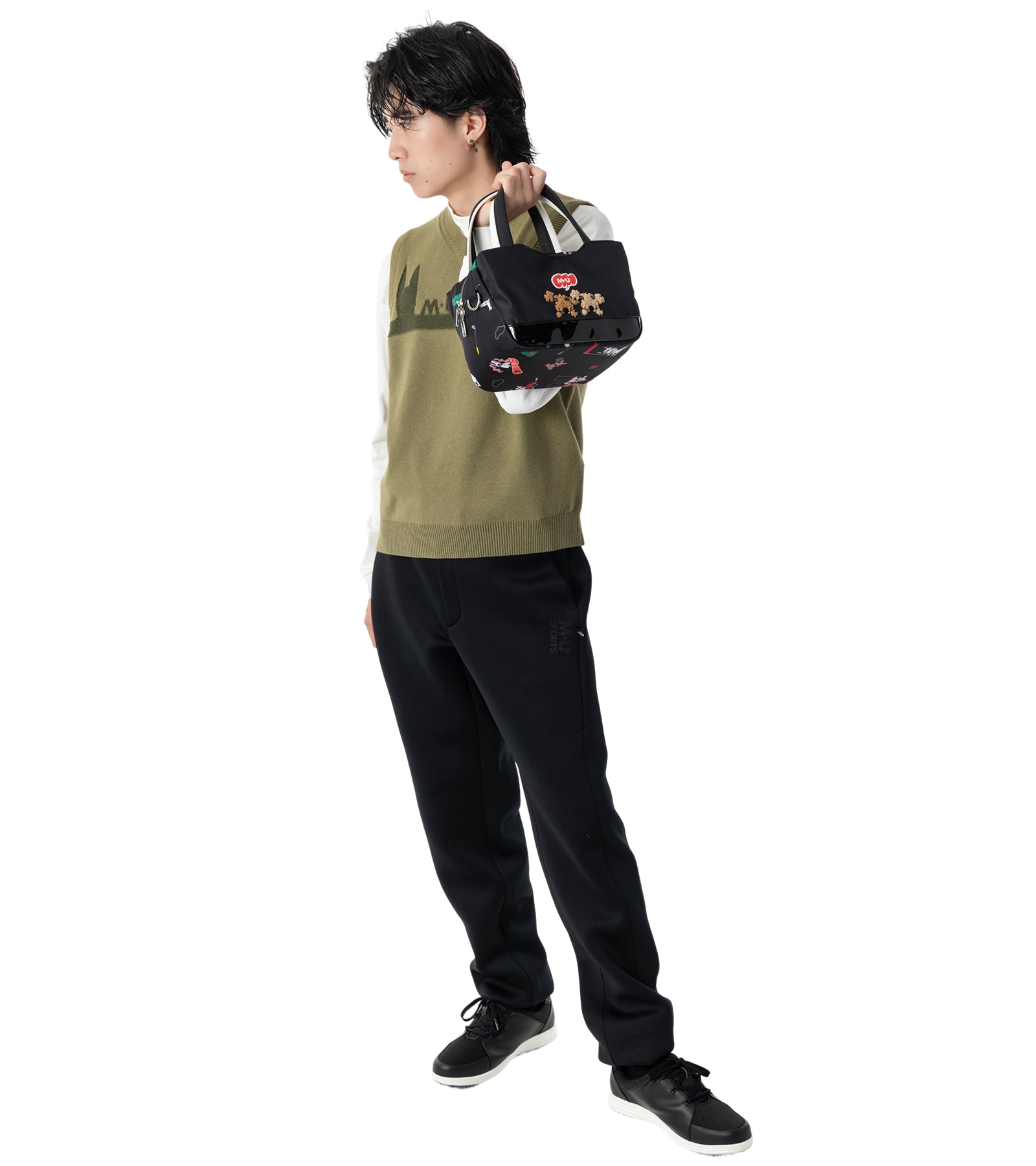 ダンボールニットメンズパンツ