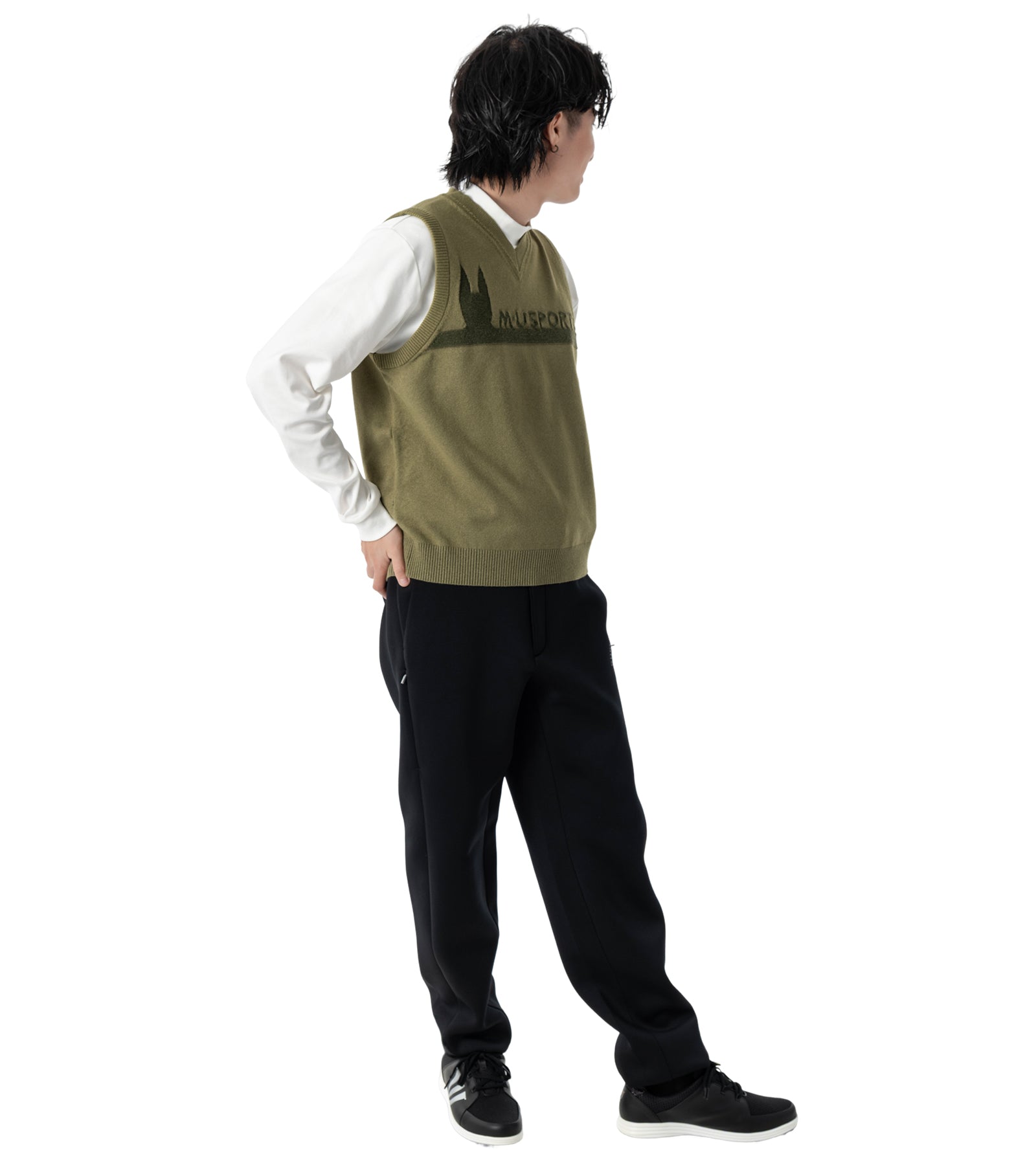 ダンボールニットメンズパンツ