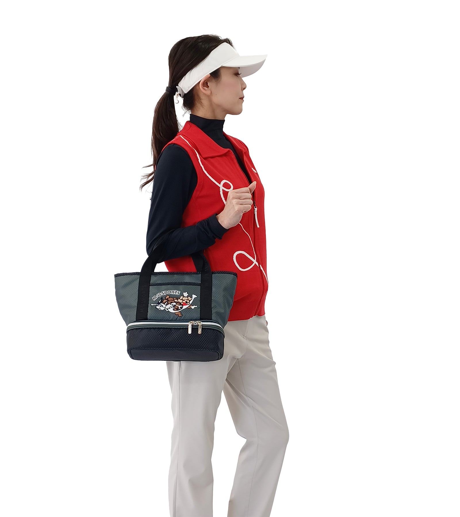 ナチュラルストレッチストレートパンツ