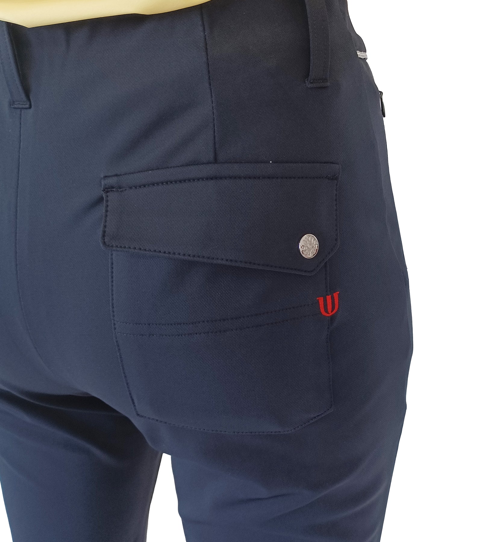 ナチュラルストレッチストレートパンツ