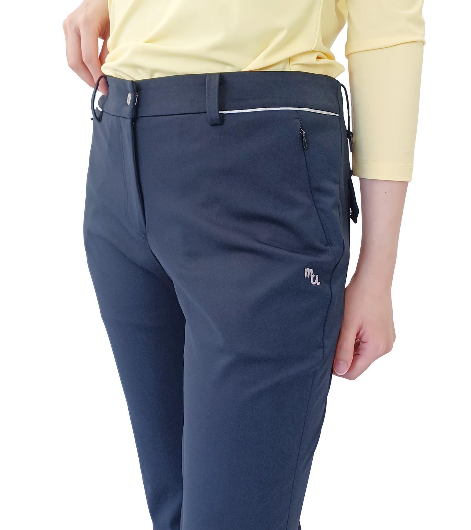 ナチュラルストレッチストレートパンツ