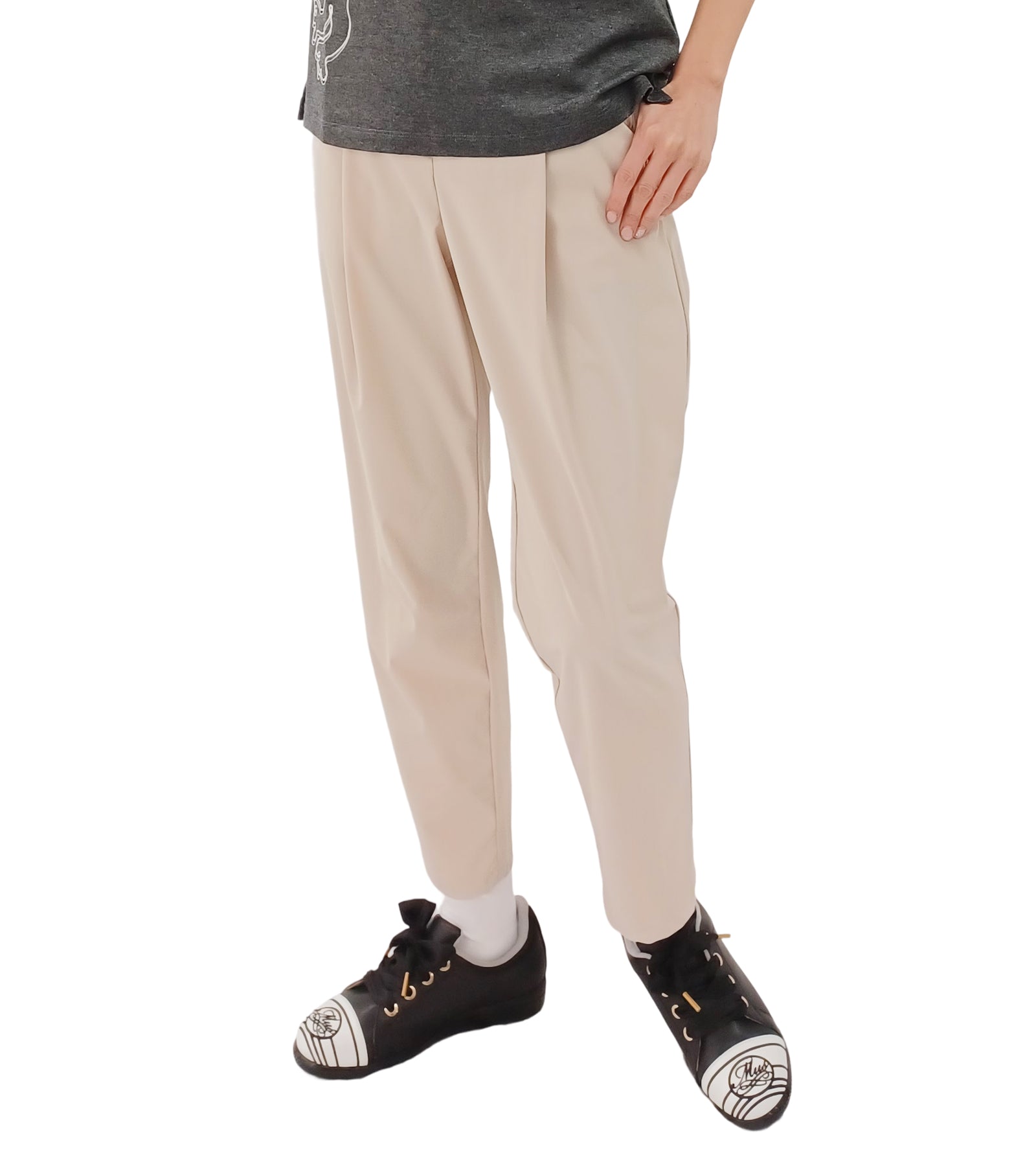 アクティブ9分丈スリムパンツ