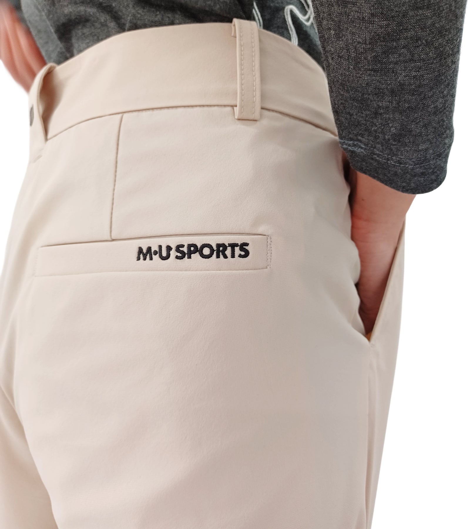 アクティブ9分丈スリムパンツ