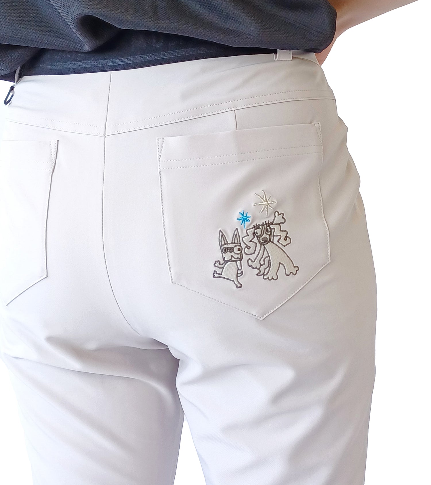 ブーツカットストレッチパンツ