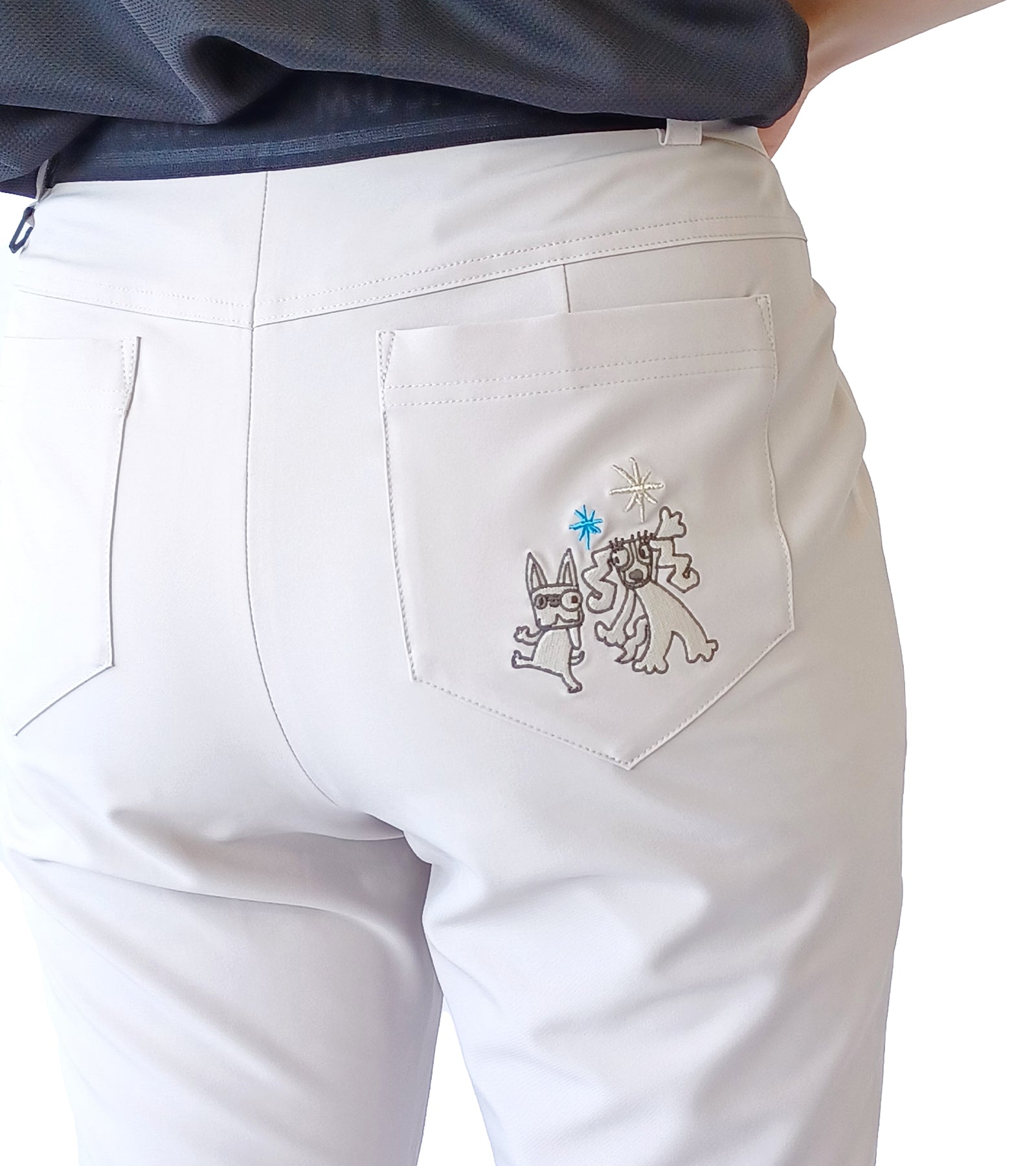ブーツカットストレッチパンツ