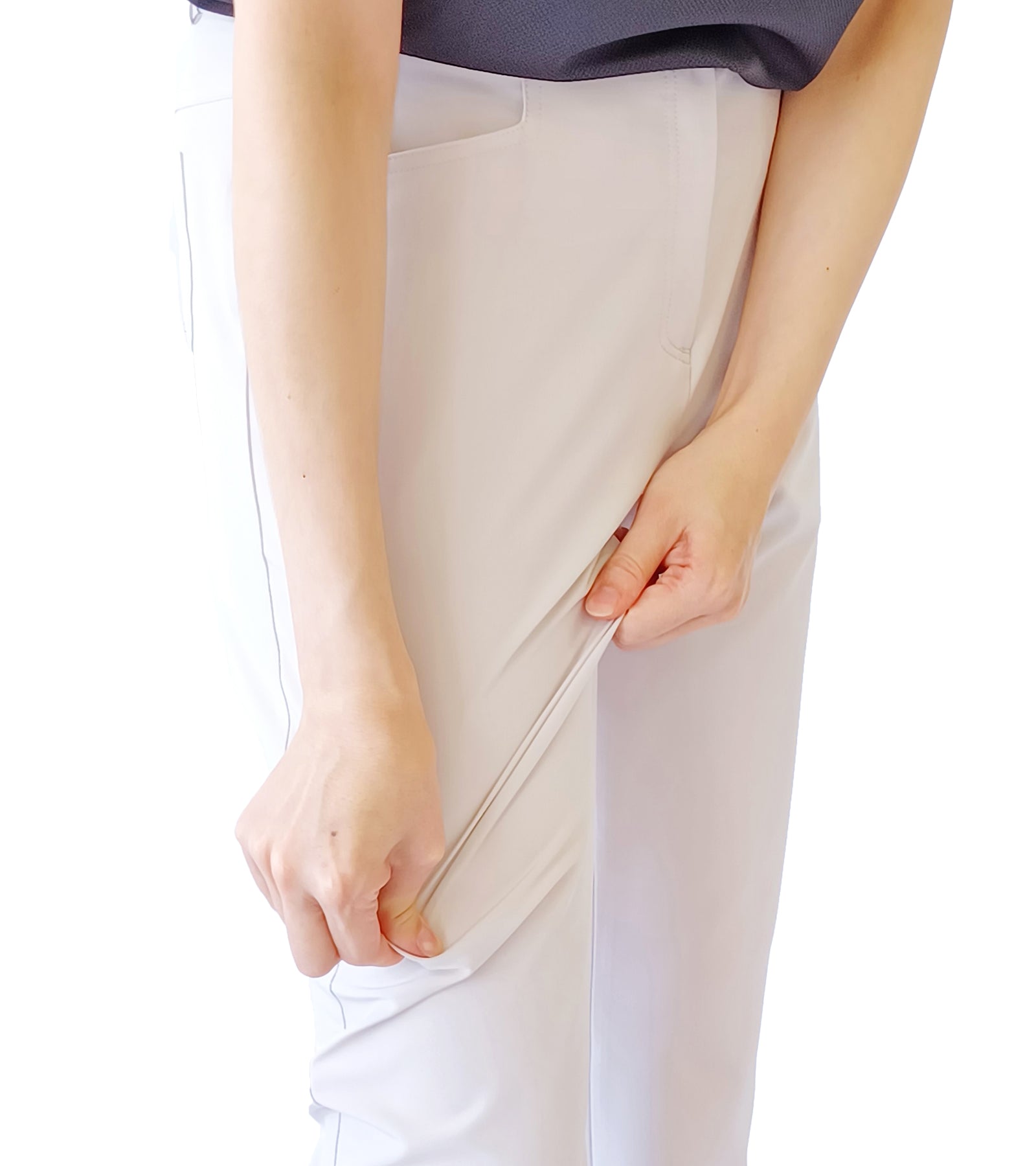 ブーツカットストレッチパンツ