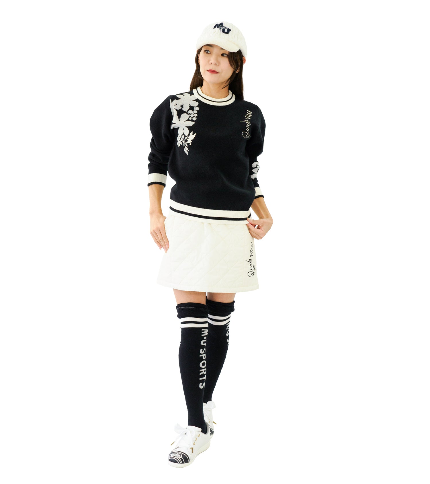 モールジャガードニット