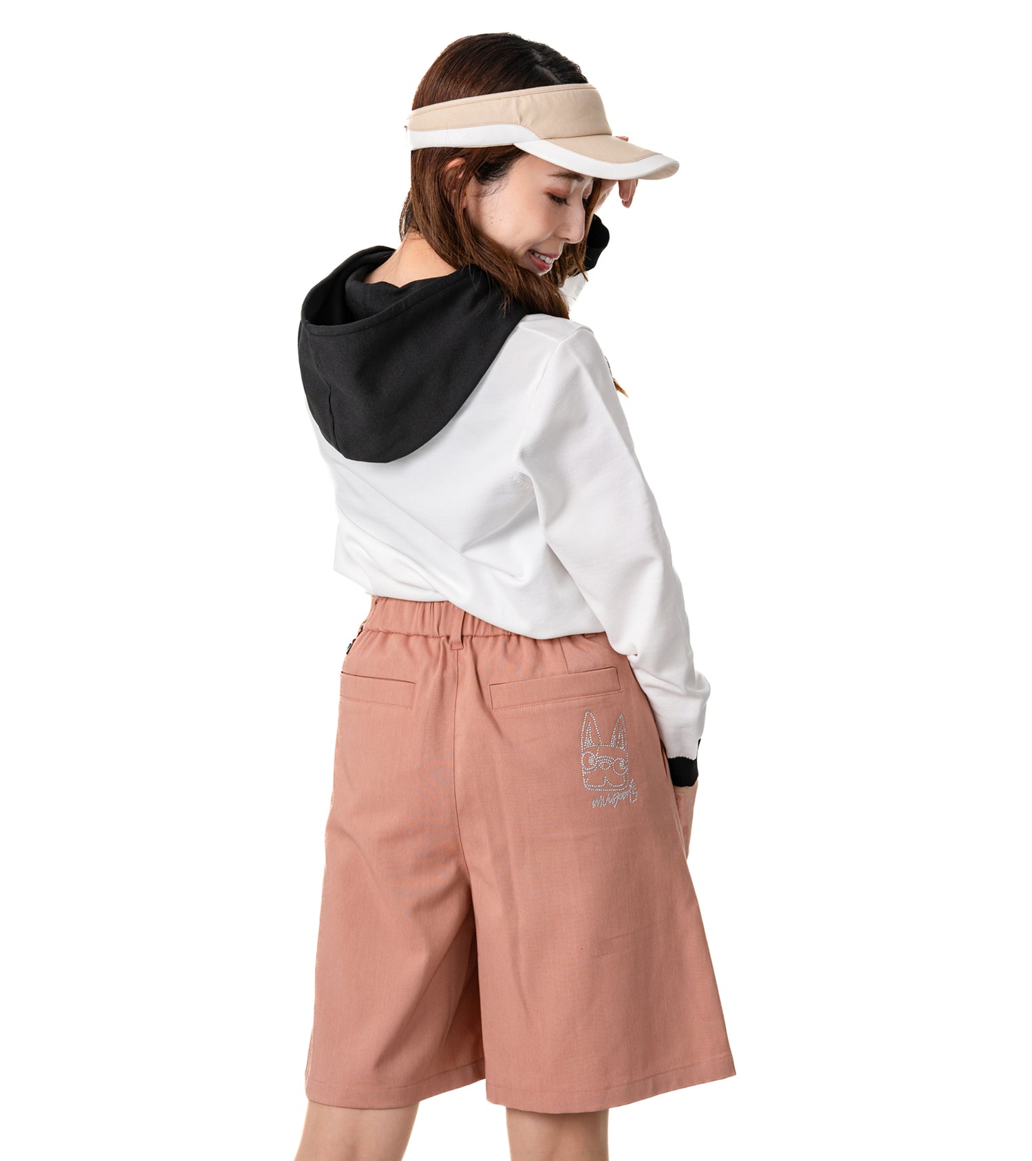 オックスシャンブレーハーフパンツ