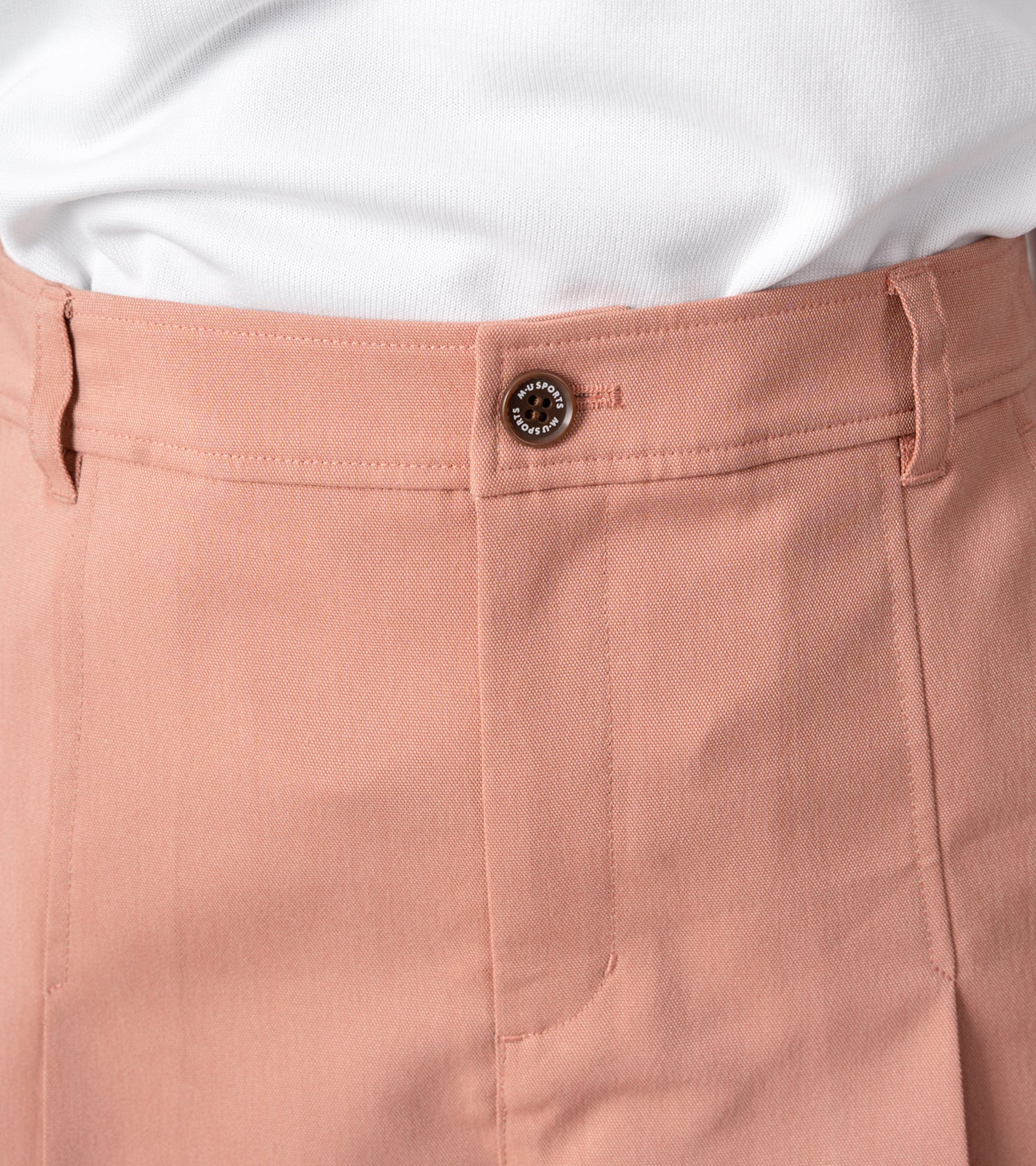 オックスシャンブレーハーフパンツ