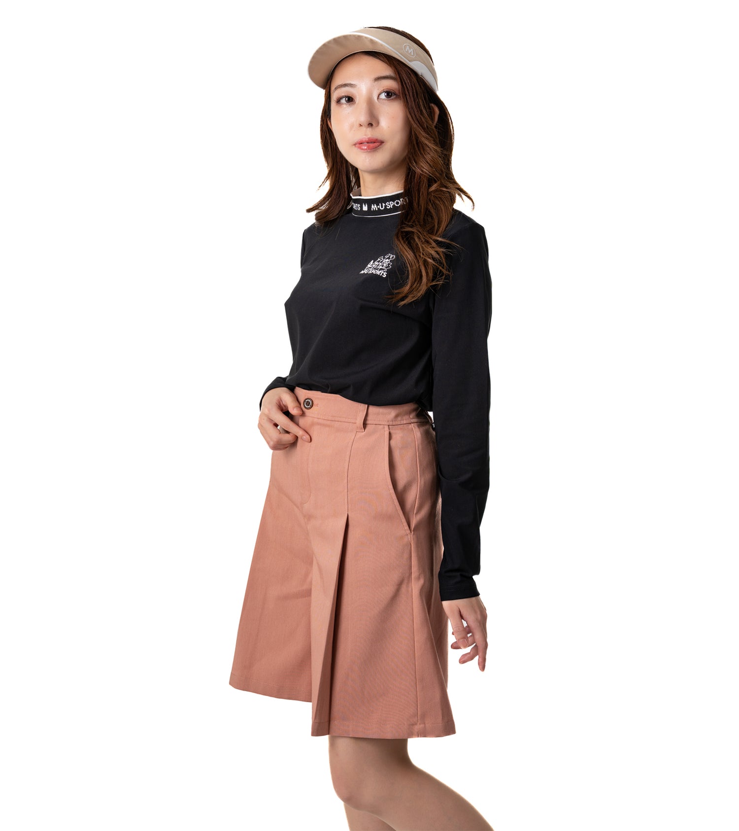 オックスシャンブレーハーフパンツ