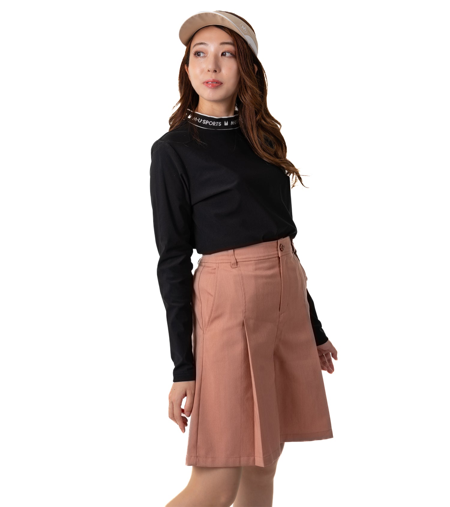 オックスシャンブレーハーフパンツ