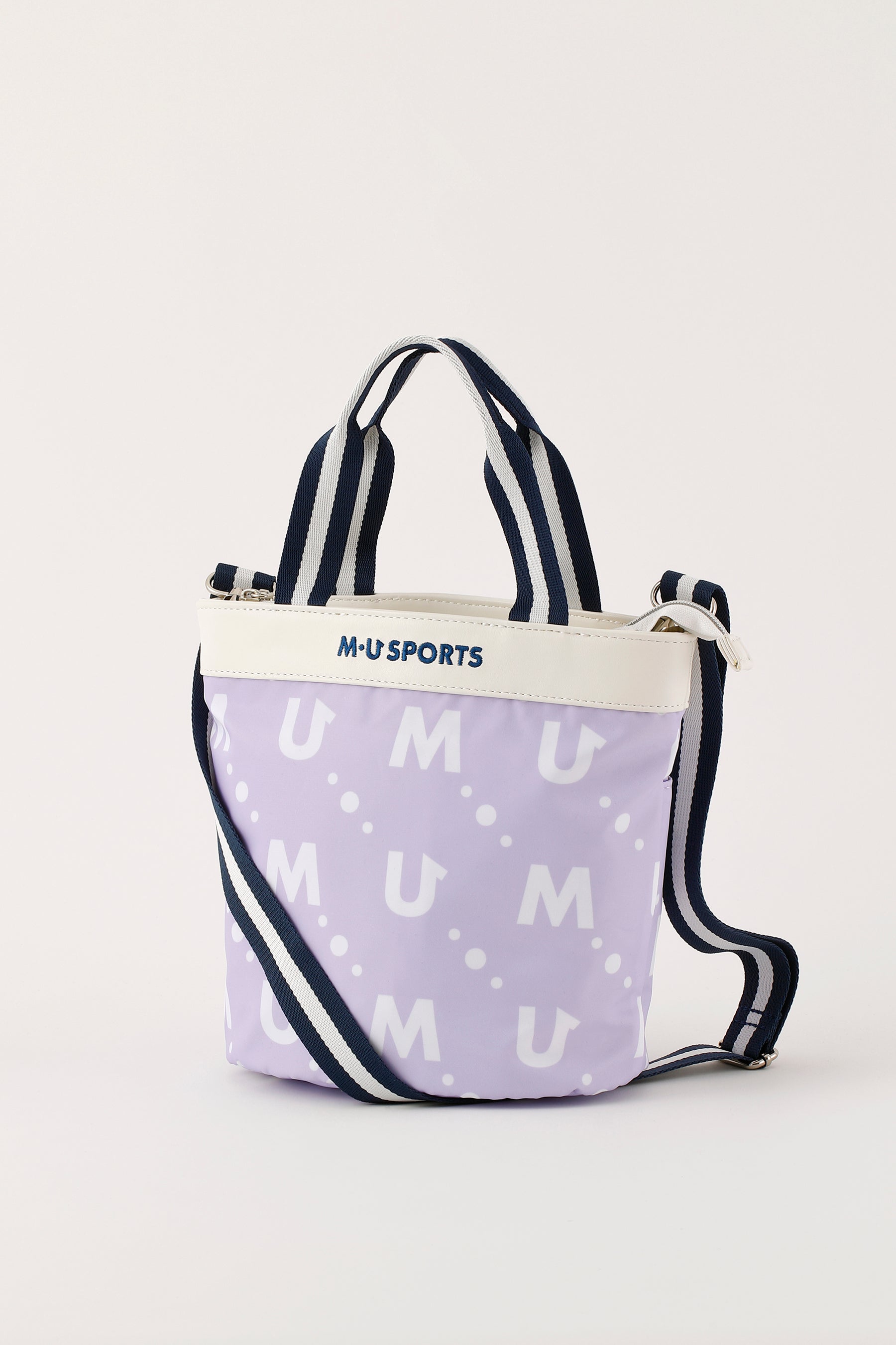 撥水モノグラム総柄ロゴ2WAYフェアウェイバッグ(703Q1006)