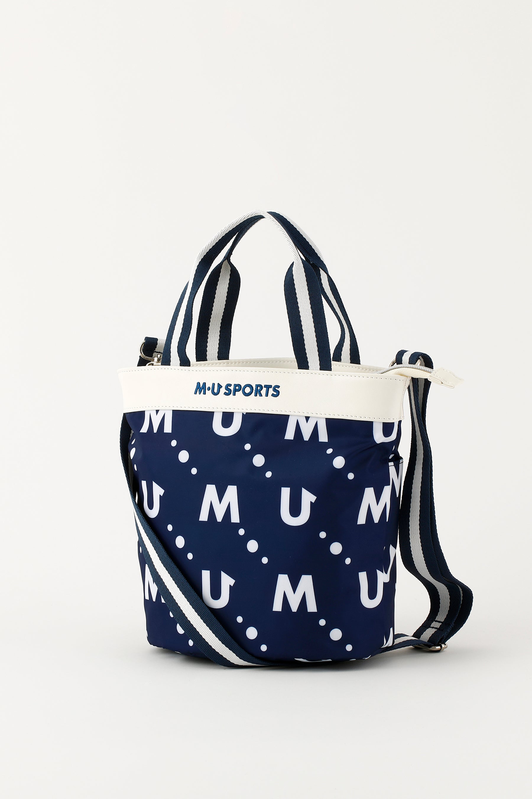 撥水モノグラム総柄ロゴ2WAYフェアウェイバッグ(703Q1006)