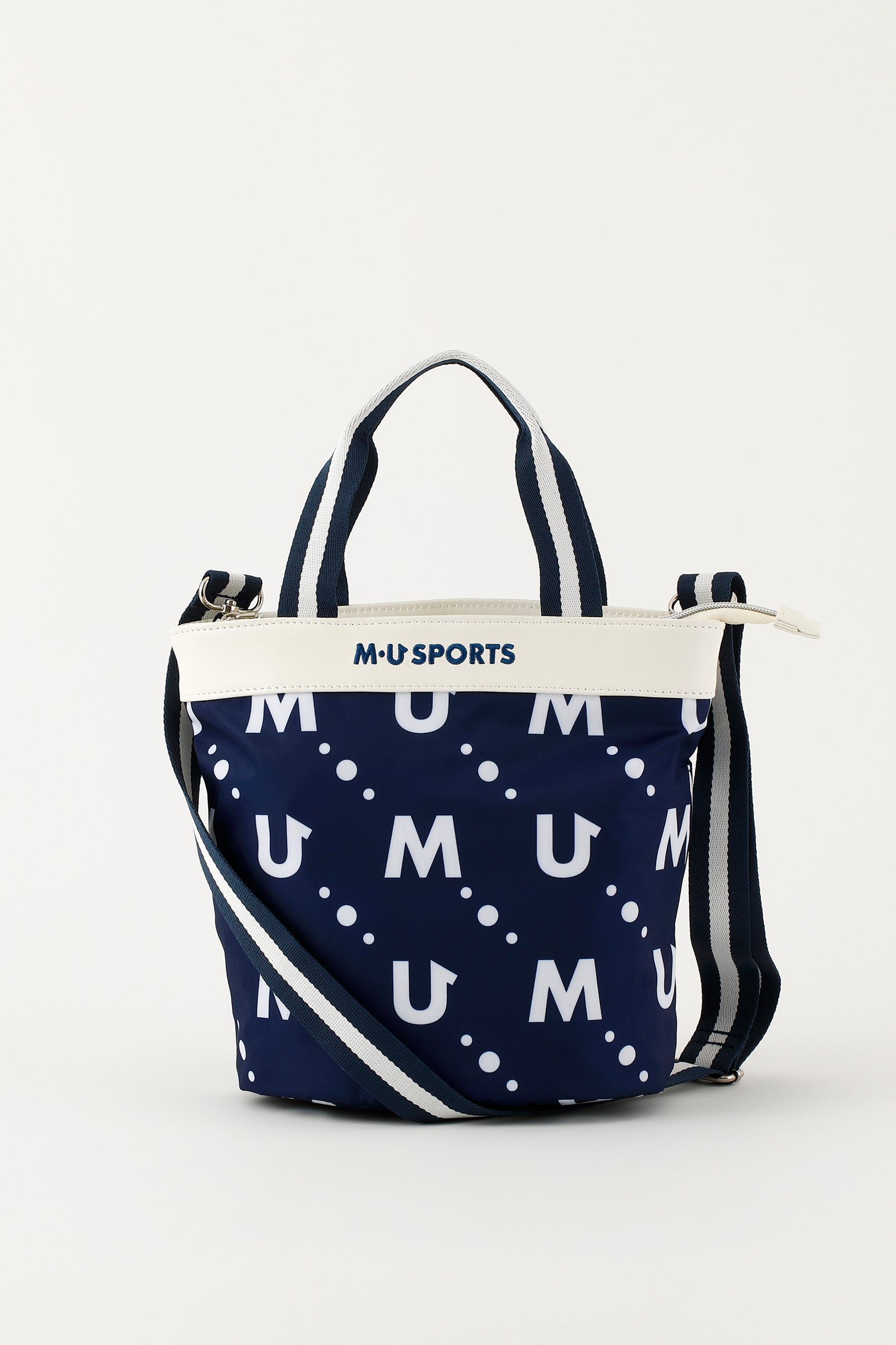 撥水モノグラム総柄ロゴ2WAYフェアウェイバッグ(703Q1006)