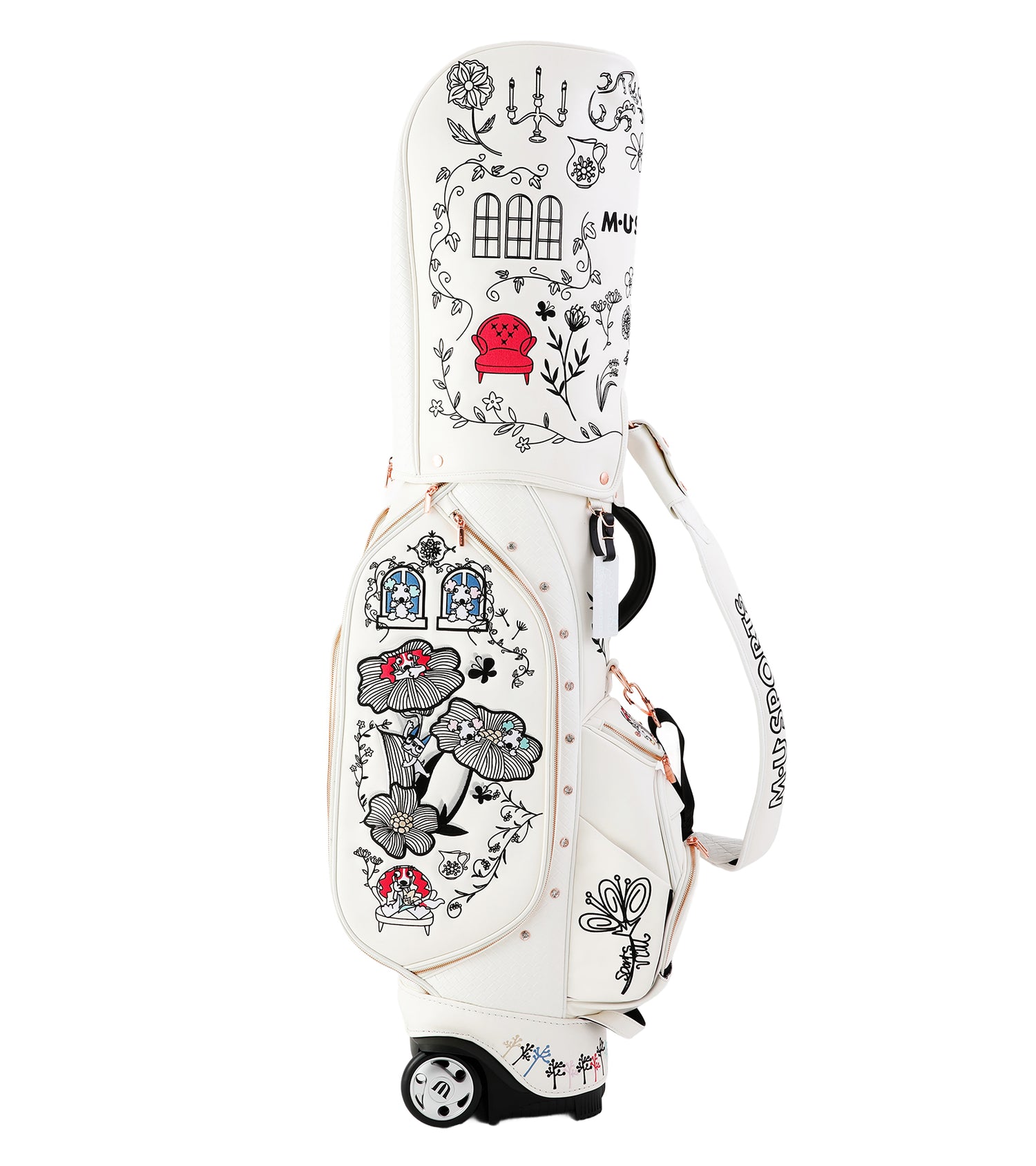 【30周年・数量限定】M・U SPORTS 30周年限定モデルキャディバック(703R2120)