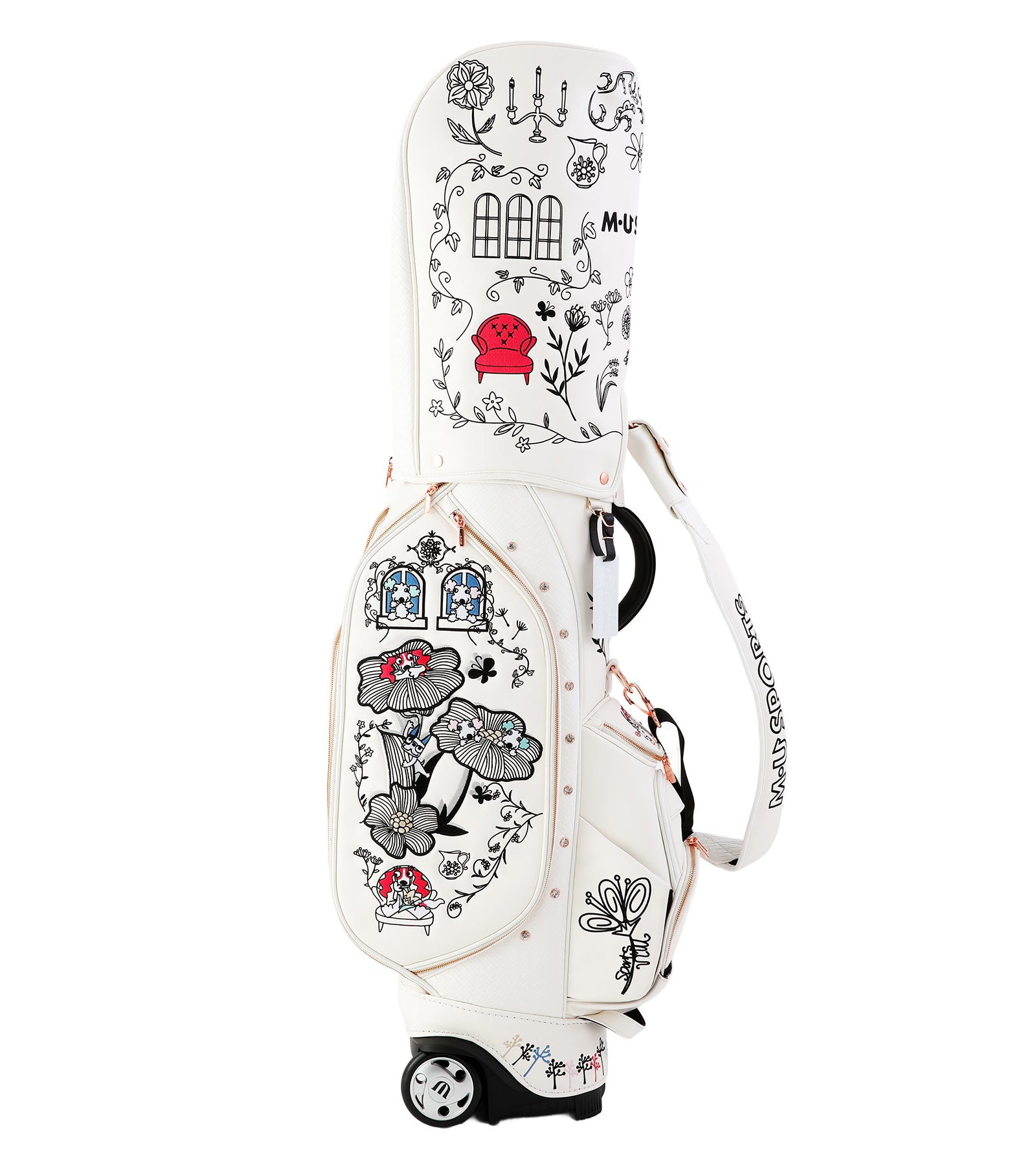 【30周年・数量限定】M・U SPORTS 30周年限定モデルキャディバック(703R2120)