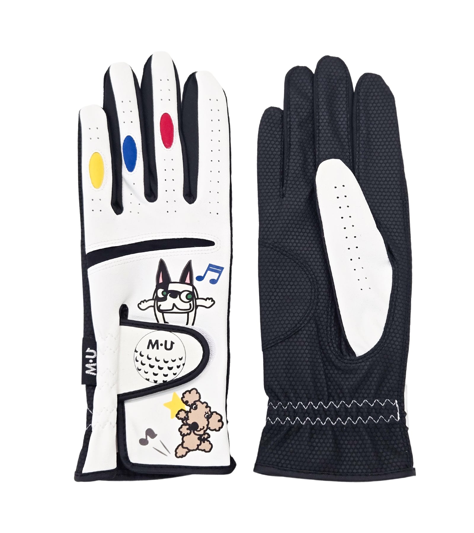 アーモ&メルー&シュシュHappyレディス両手グローブ
