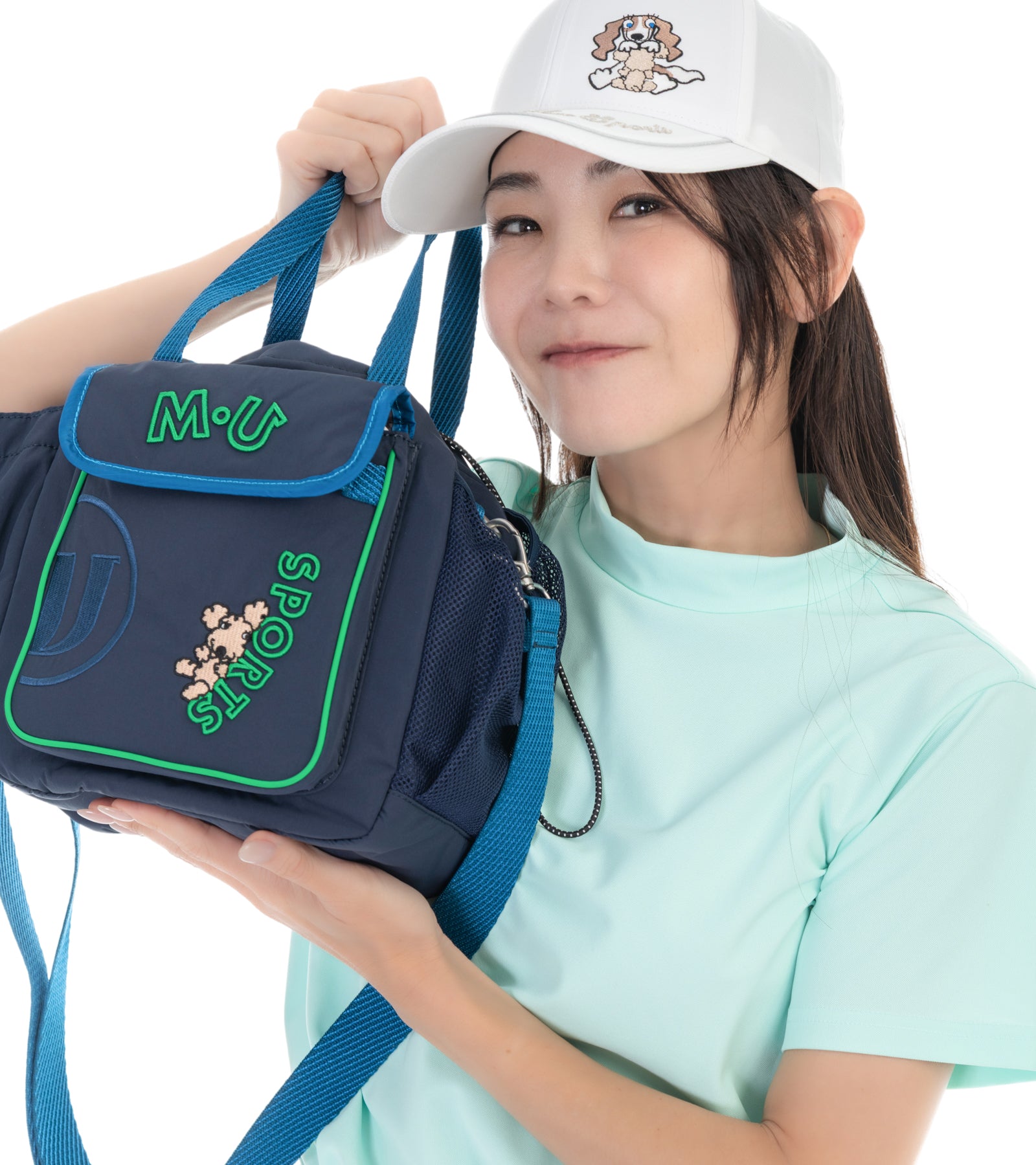 【軽量撥水】 M・U SPORTS カジュアル 巾着型ポーチ