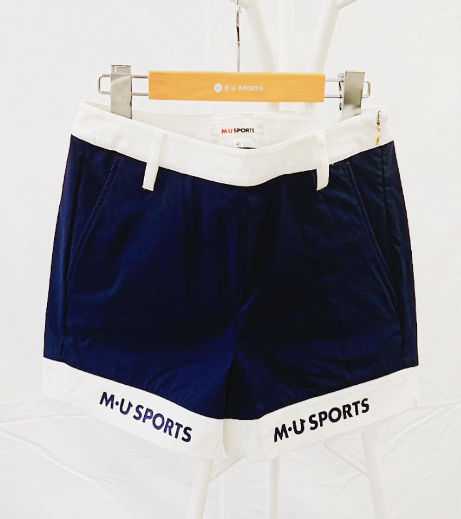 ハイテンションバイカラーショートパンツ(801J4550)