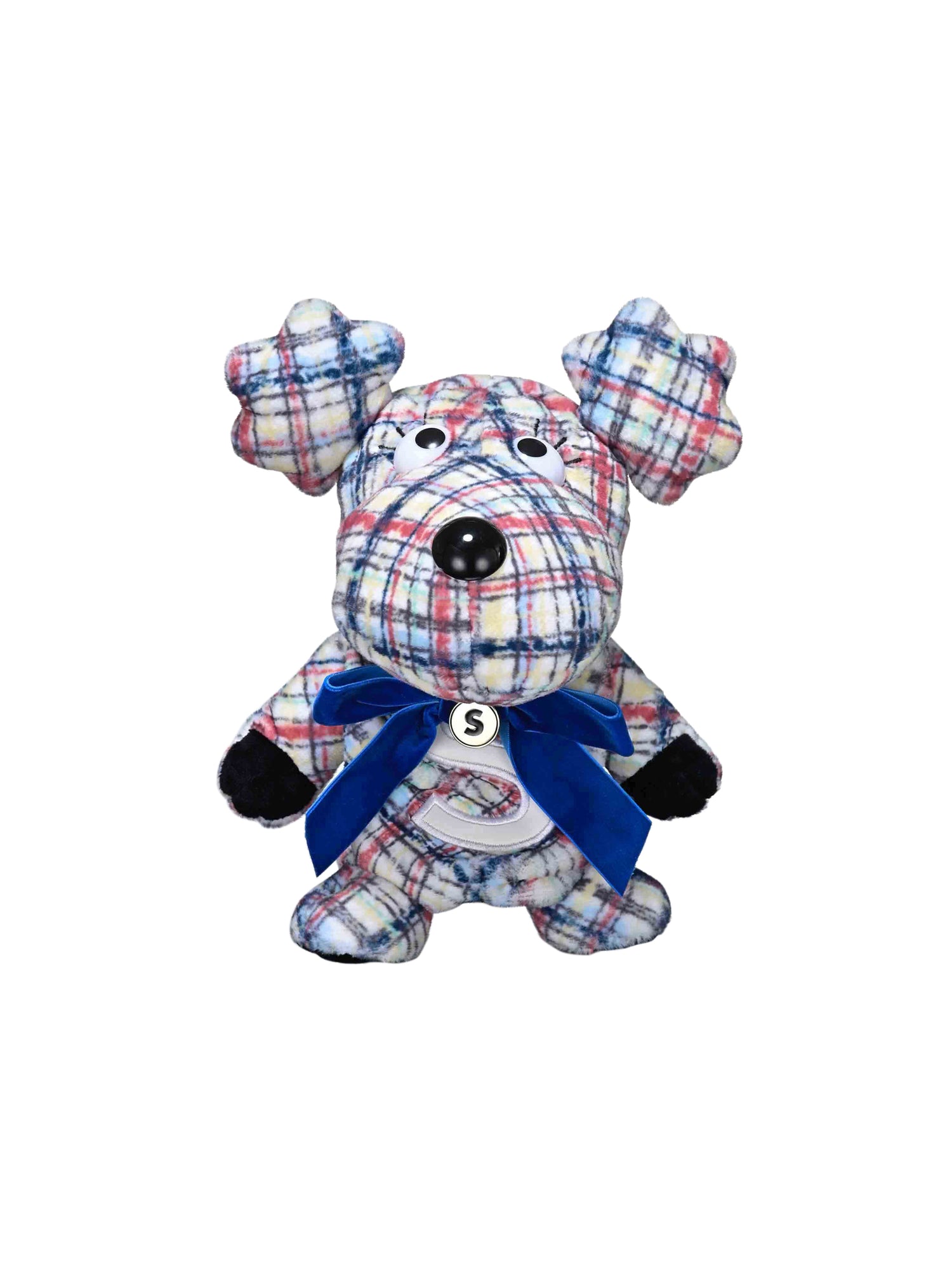 バイアスチェック柄Shushuヘッドカバー(703J6506)