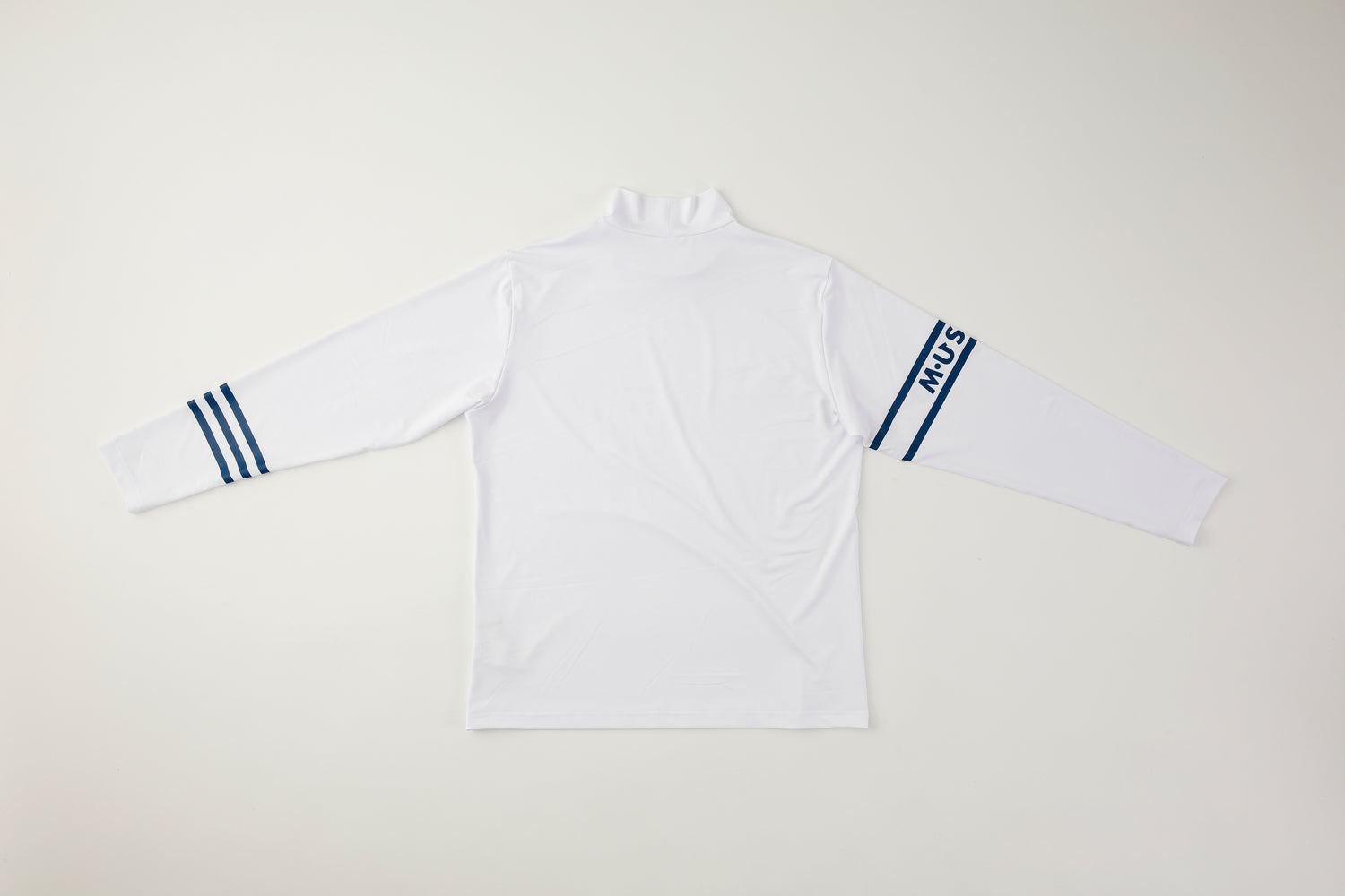 アシンメトリーメンズ長袖モックネック(700Q4400)