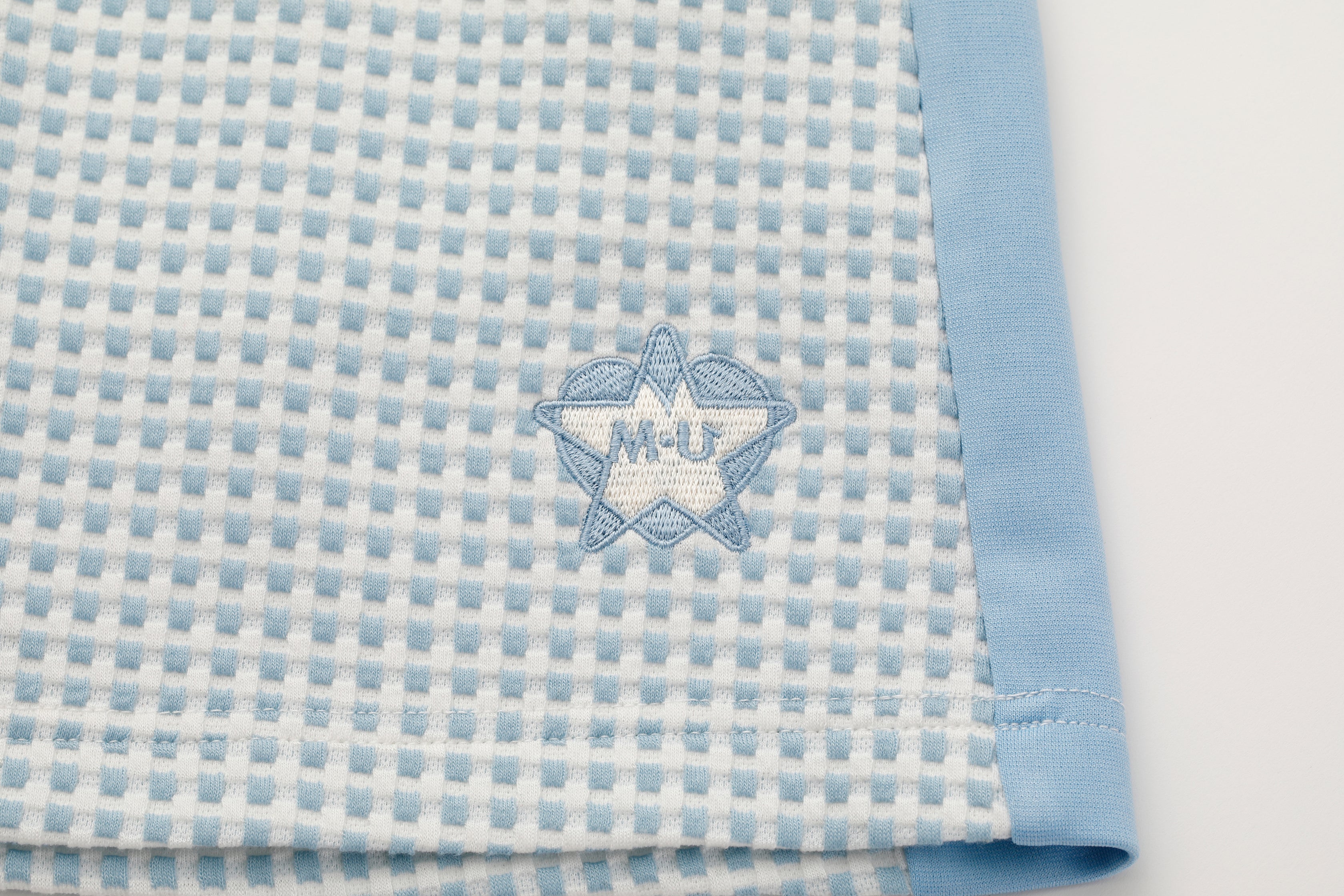 ハート×ほしロゴ チェックカットソースカート(801Q4504)