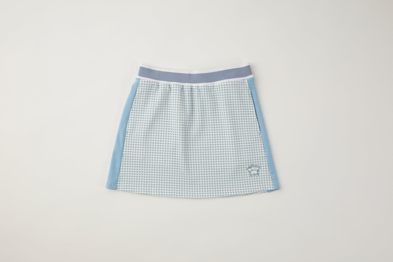 ハート×ほしロゴ チェックカットソースカート(801Q4504)