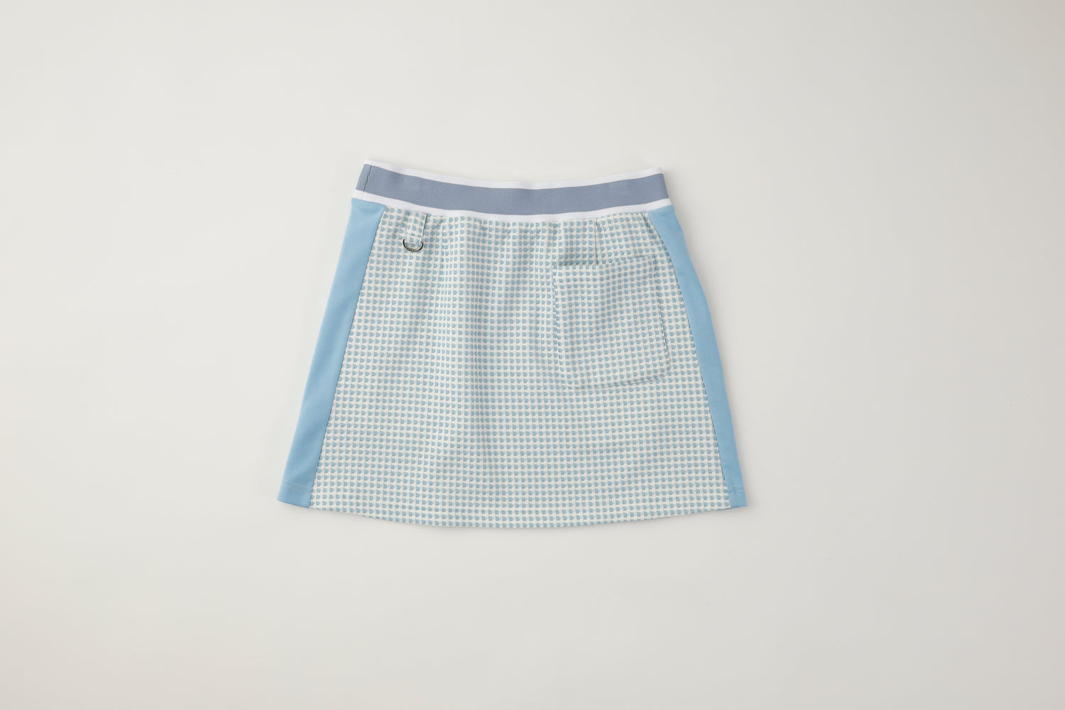 ハート×ほしロゴ チェックカットソースカート(801Q4504)