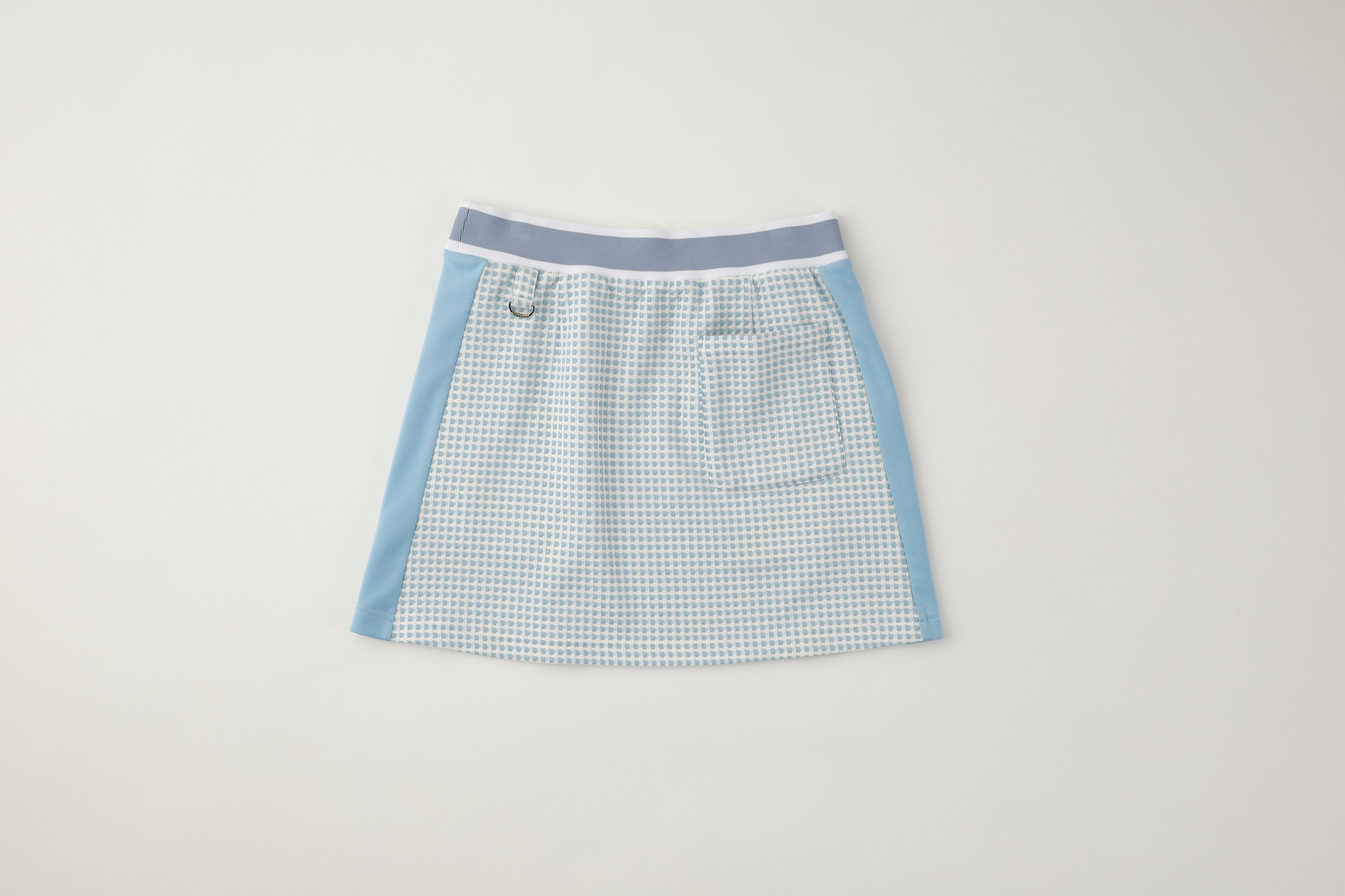 ハート×ほしロゴ チェックカットソースカート(801Q4504)