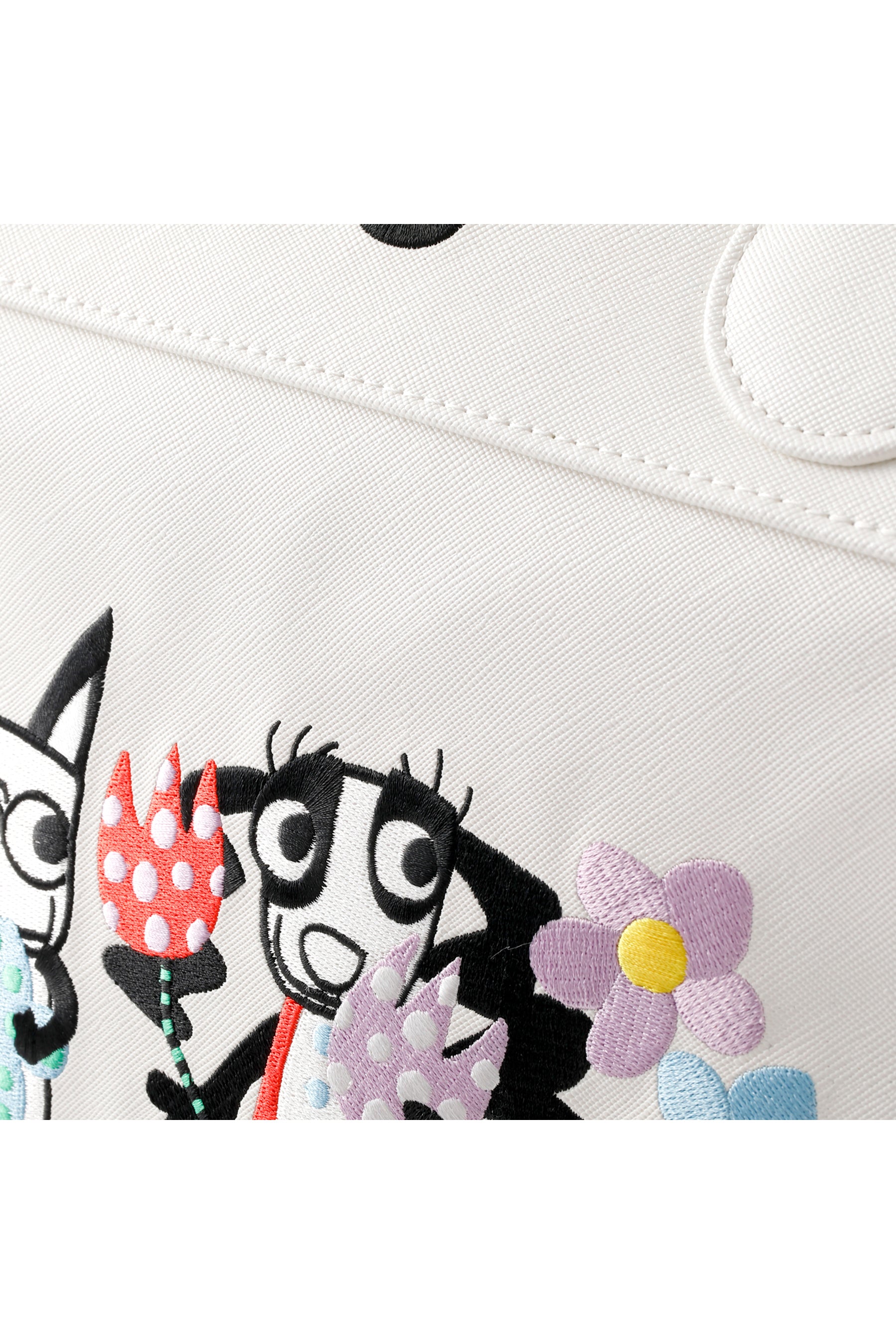MUエレガントアップリケ刺繍ボストンバック(703Q1212)