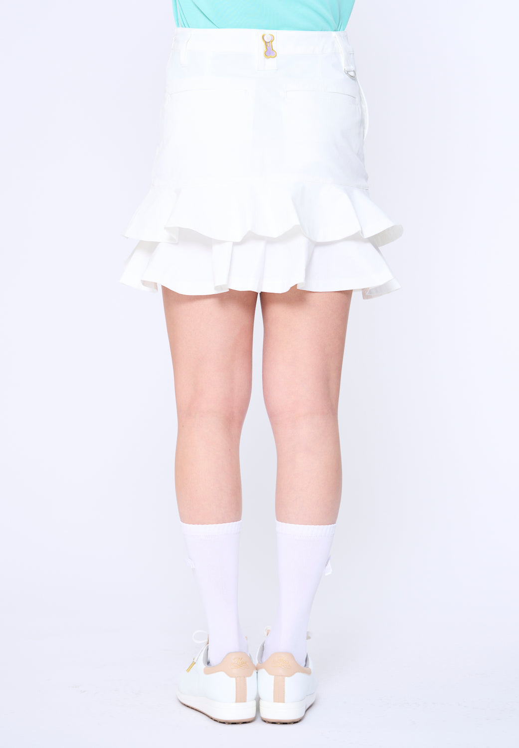 切り替えフレアスカート(701H3516)