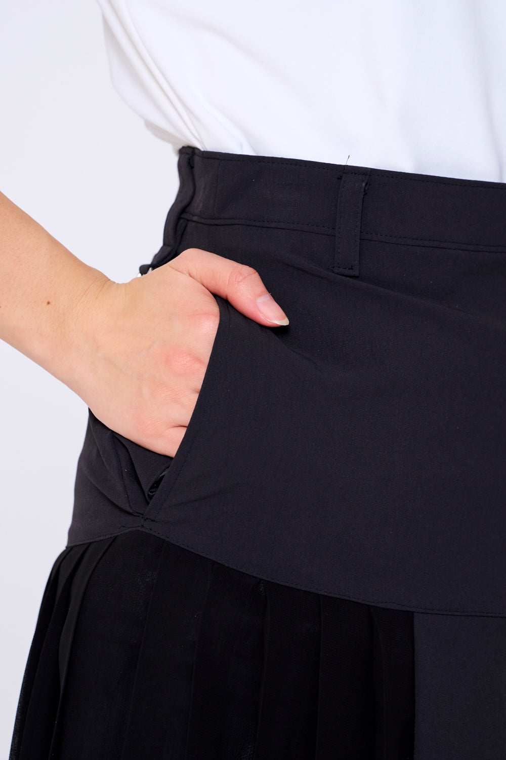 オーガンジープリーツスカート(701H3514)