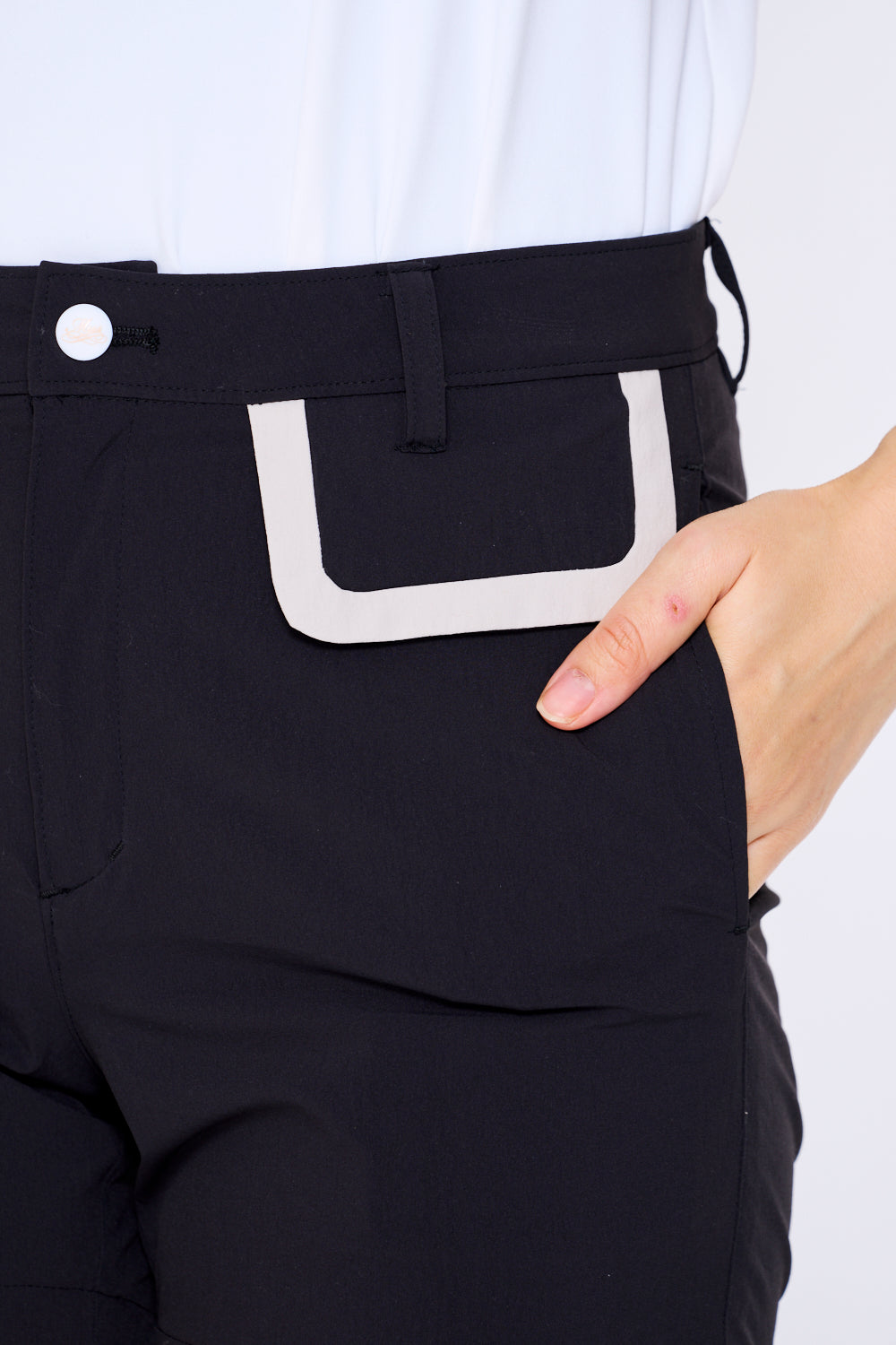 パイピング風切り替えフラップ付きショーツ(701H3518)