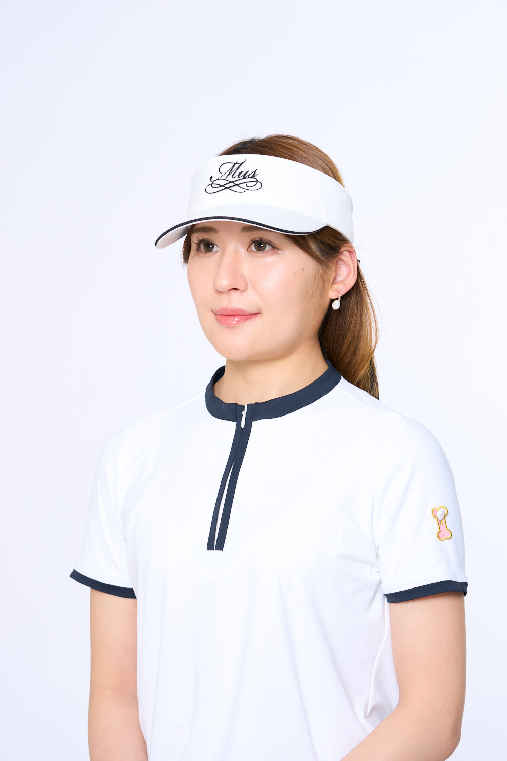 Back ribbon adjuster logo visor (701H2702)